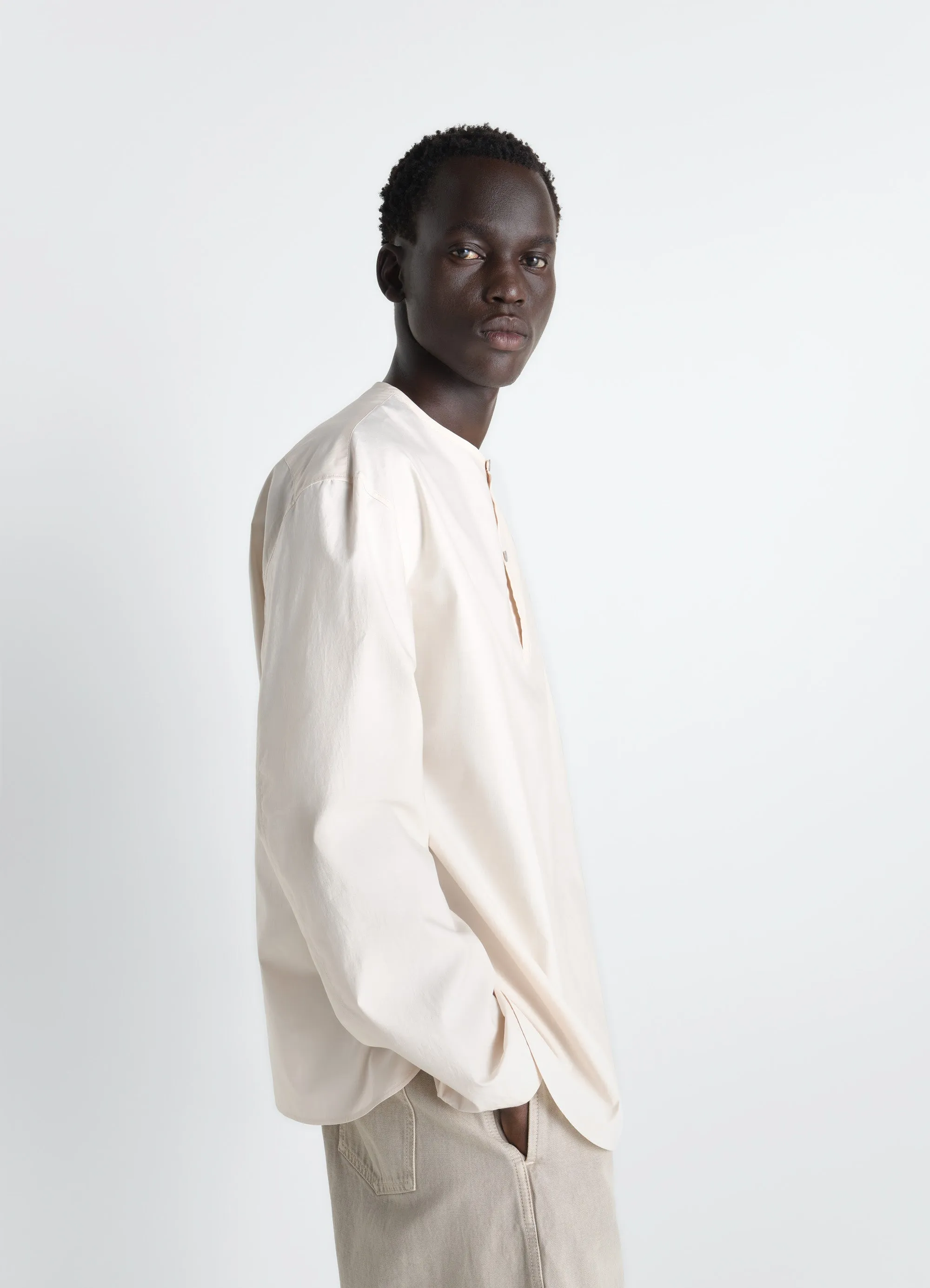 VAREUSE TOP IN WASHED COTTON SILK sold by Lemaire product image thumbnail 3
