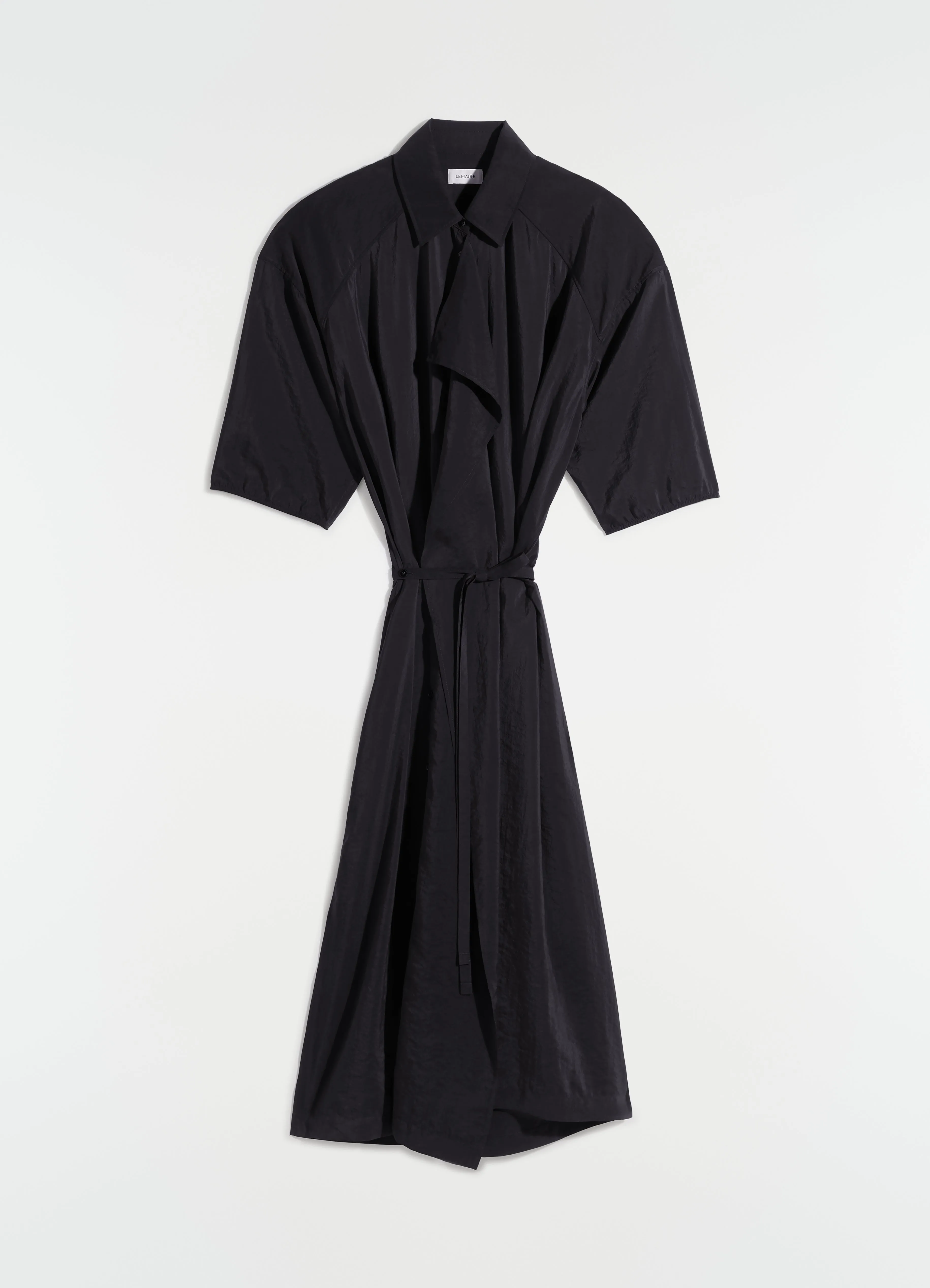 ASYMMETRICAL SHIRT DRESS IN DRY SILK sold by Lemaire product image thumbnail 5