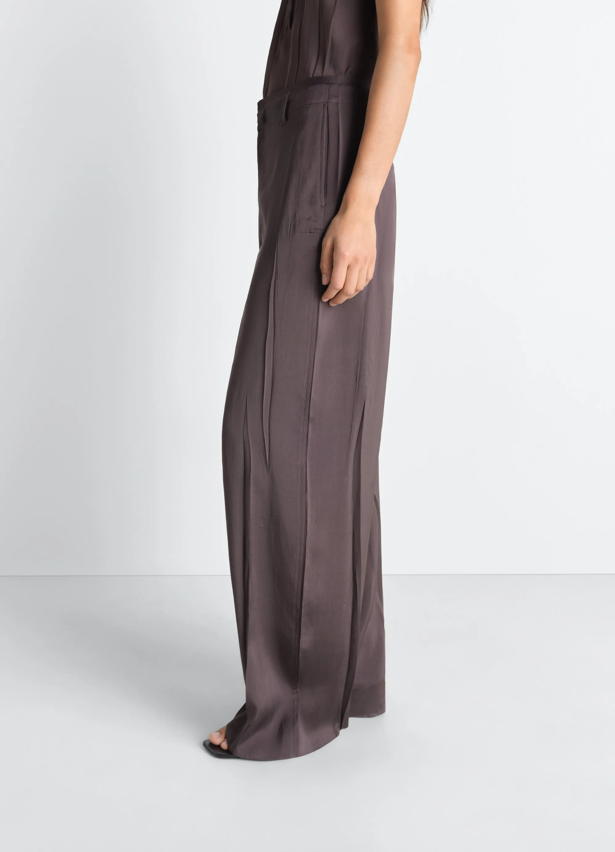 CREASED SOFT PANTS IN POLY VISCOSE TWILL sold by Lemaire product image thumbnail 4