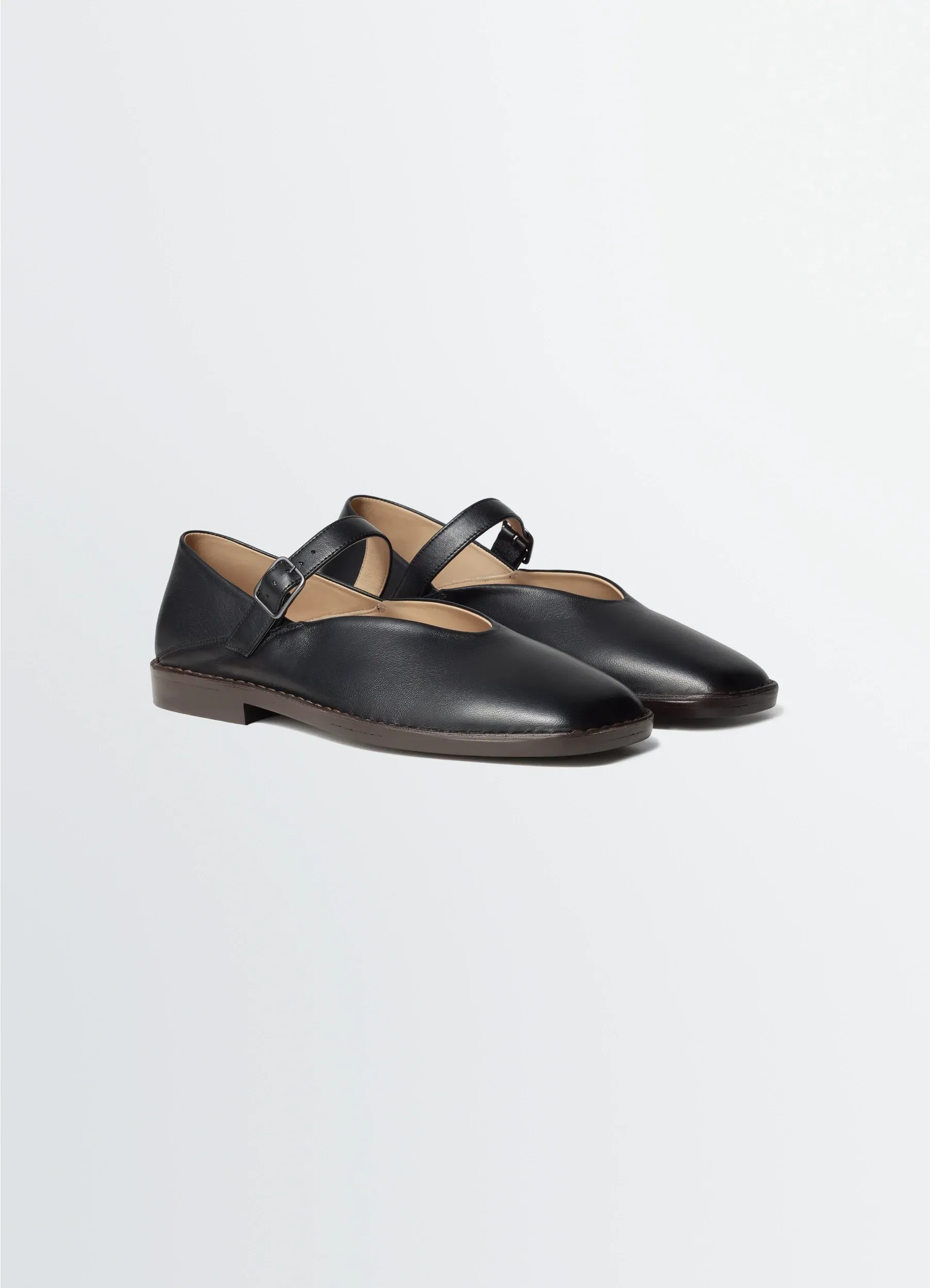 BALLERINA SHOES IN LEATHER sold by Lemaire product image thumbnail 2