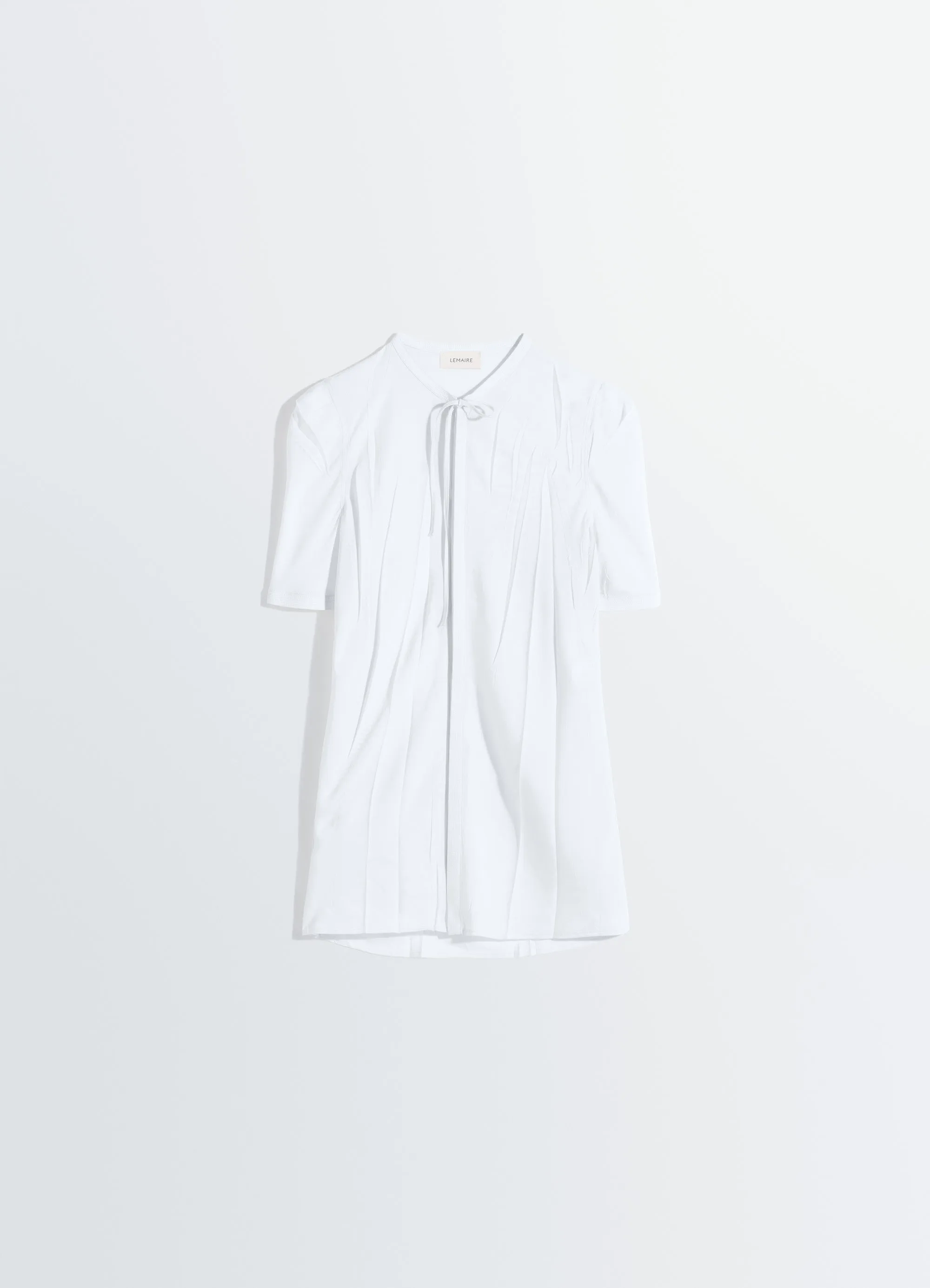 CREASED FITTED SHIRT IN POLY VISCOSE TWILL sold by Lemaire product image thumbnail 5