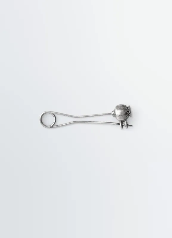 THISTLE PIN BROOCH IN BRASS made by Lemaire
