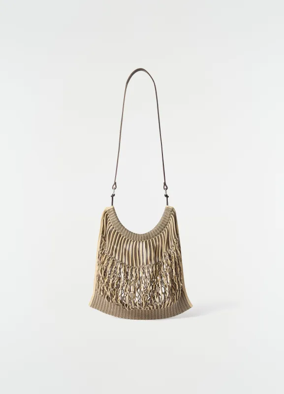 LARGE CROSSBODY FILT NET SHOPPING BAG made by Lemaire