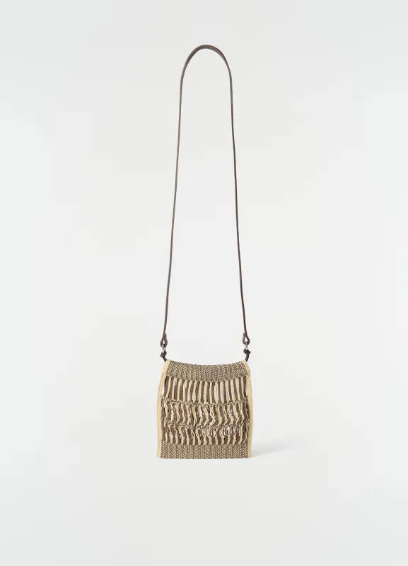 MINI CROSSBODY FILT NET BAG made by Lemaire
