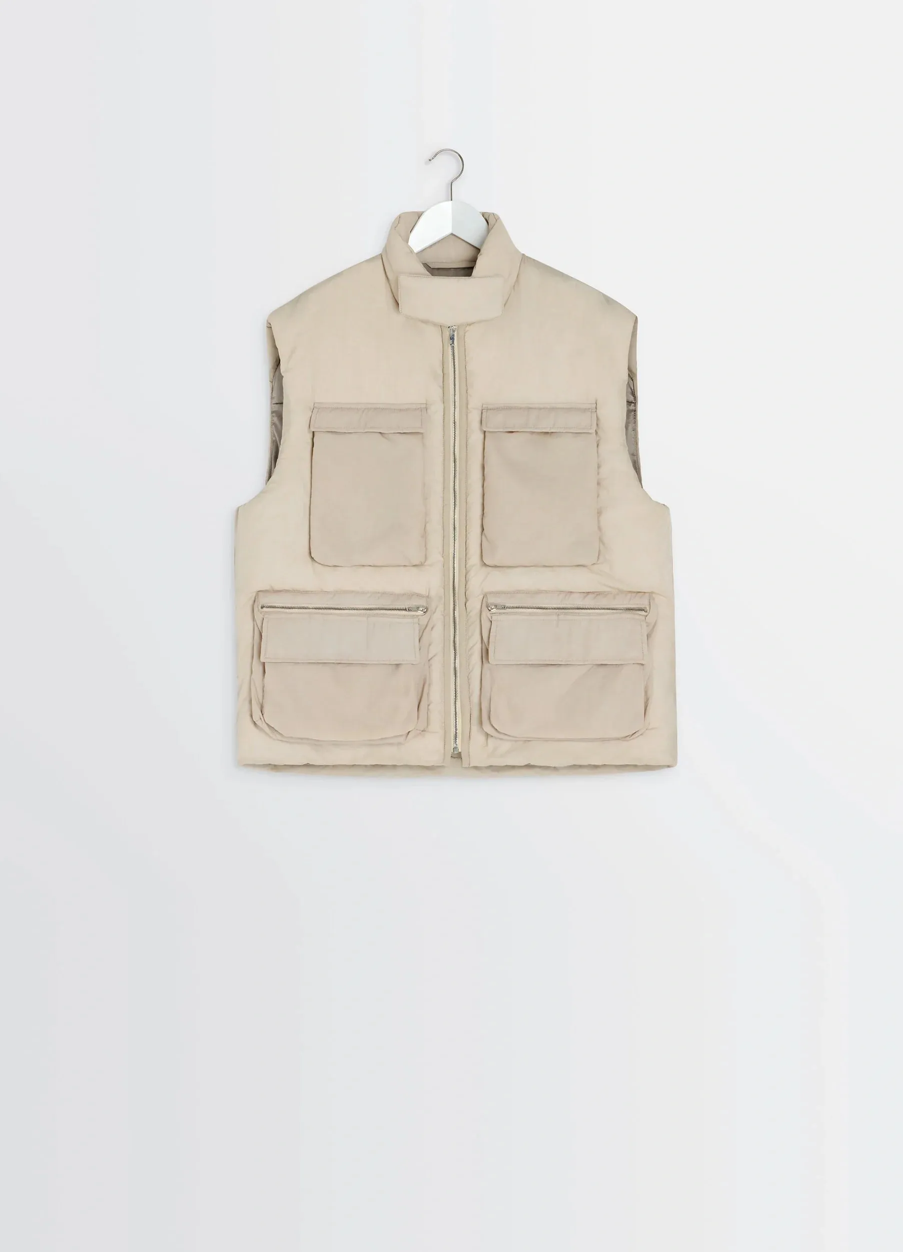 WADDED GILET WITH POCKETS IN LIGHT NYLON sold by Lemaire product image thumbnail 5