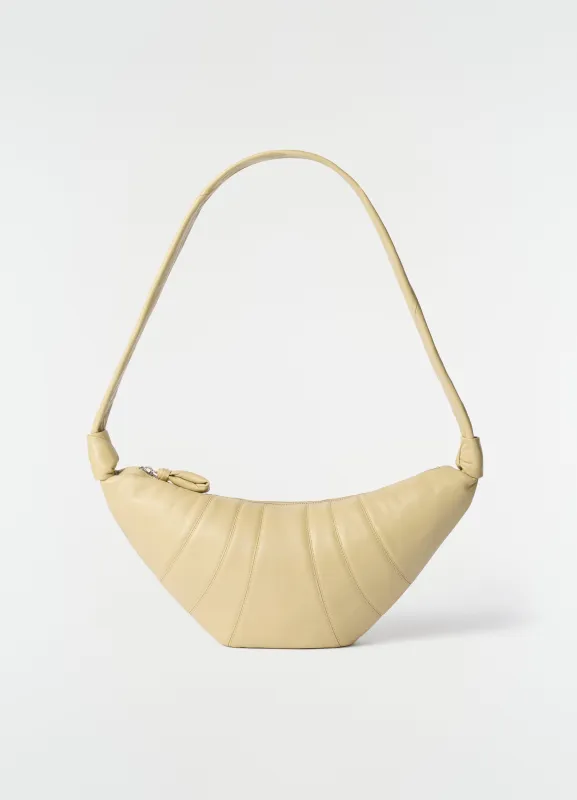 MEDIUM CROISSANT BAG IN LEATHER made by Lemaire