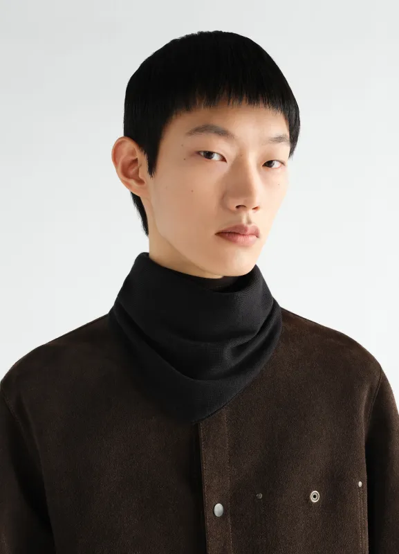 TRIANGULAR SCARF IN FINE MERINO WOOL made by Lemaire
