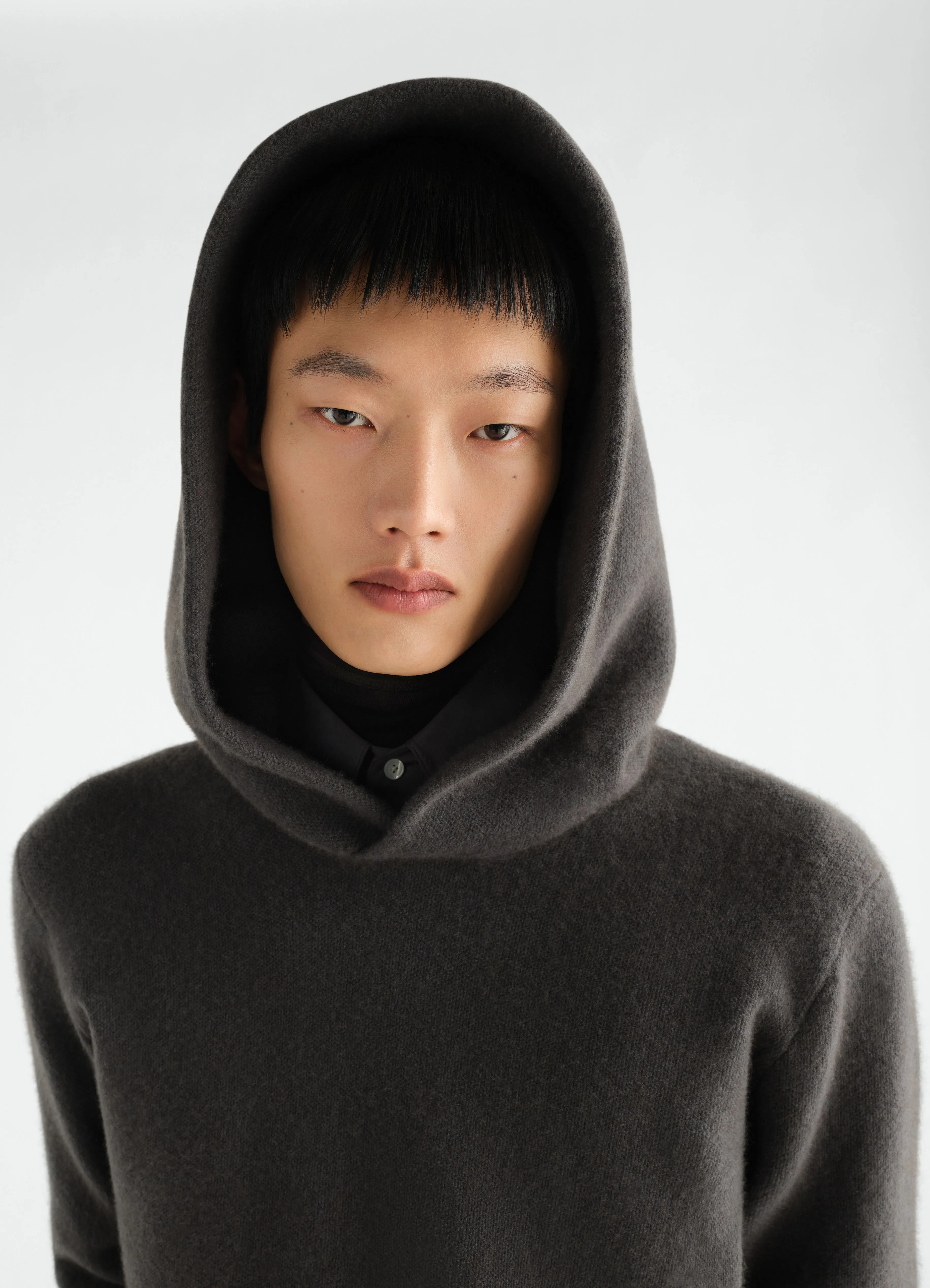 HOODED SWEATER IN CASHMERE sold by Lemaire product image thumbnail 4