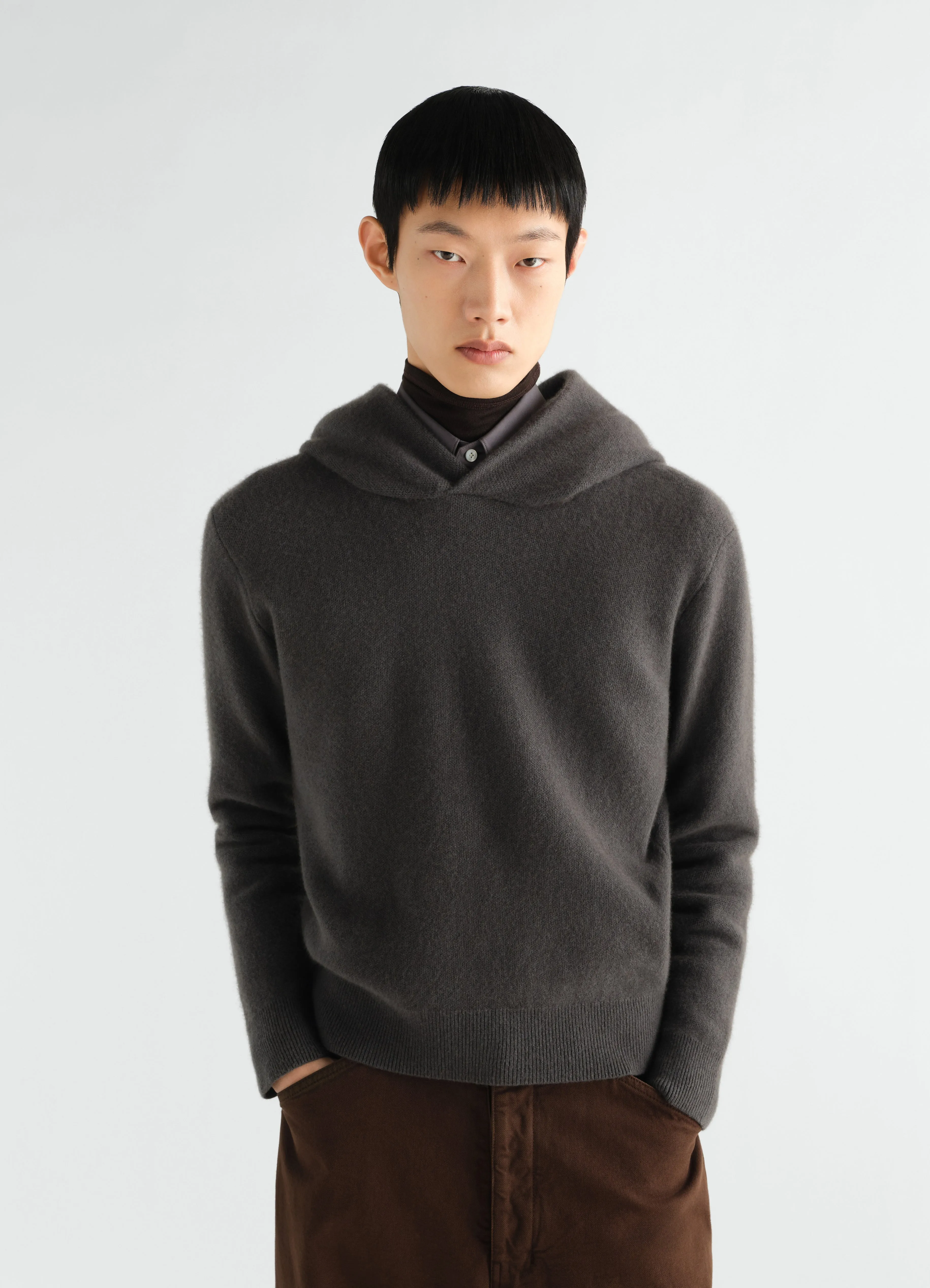 HOODED SWEATER IN CASHMERE sold by Lemaire