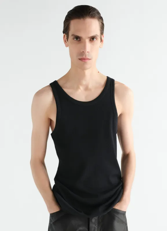 TANK TOP IN RIBBED JERSEY made by Lemaire
