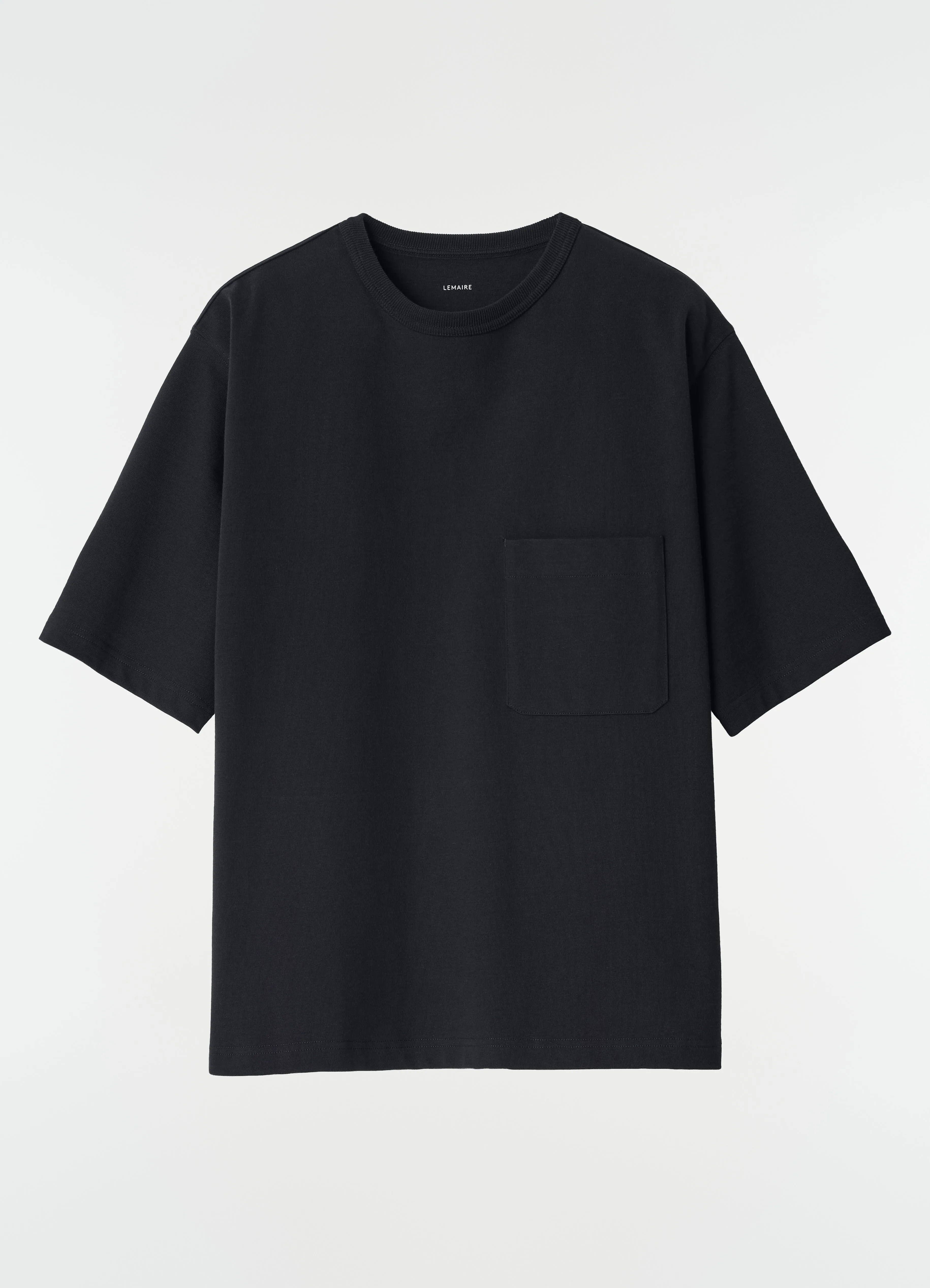 BOXY T-SHIRT IN COMPACT COTTON JERSEY sold by Lemaire product image thumbnail 3