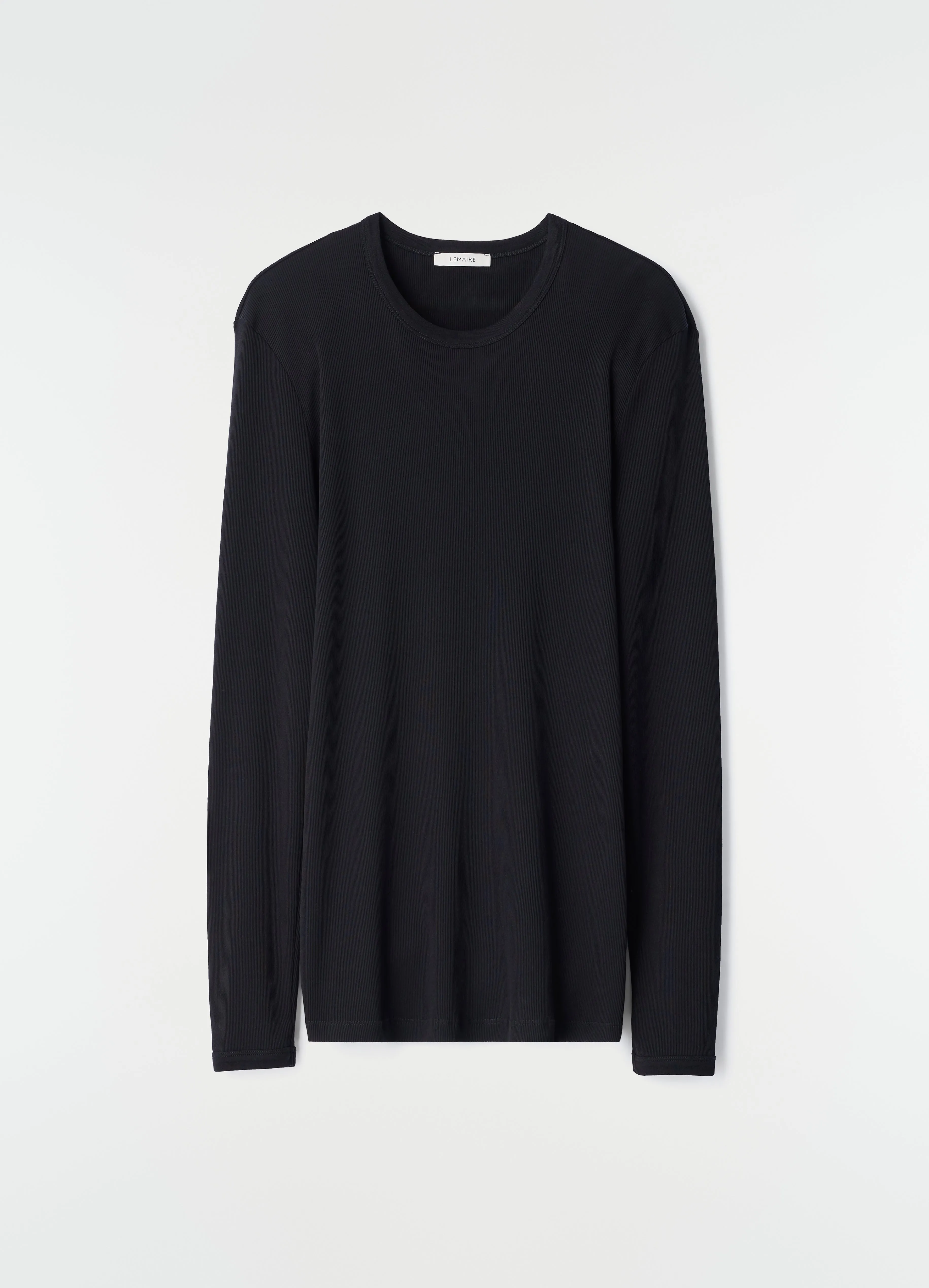 LONG-SLEEVE TOP IN RIBBED JERSEY sold by Lemaire product image thumbnail 3