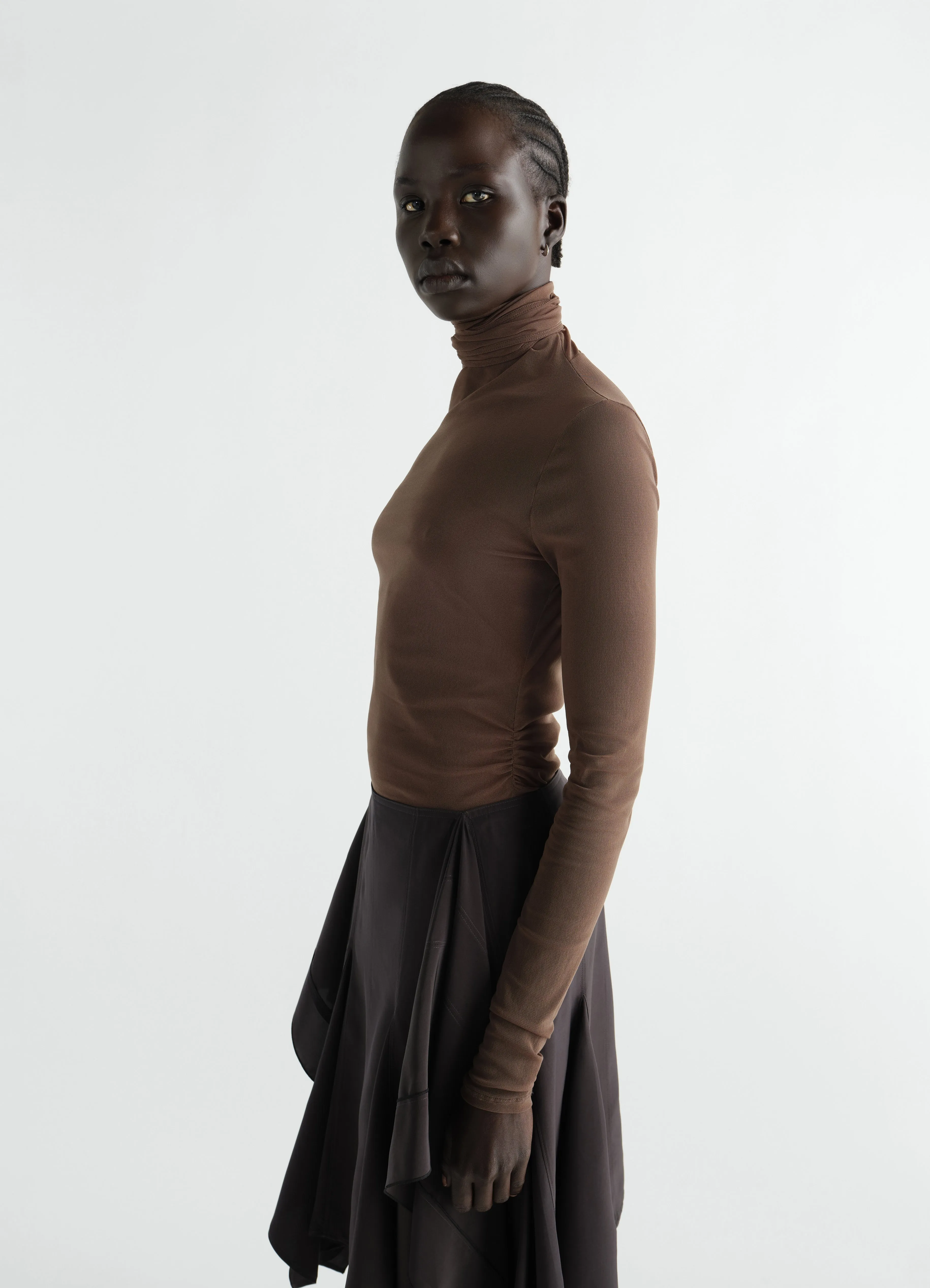 BALLERINA SCARF TOP IN MESH JERSEY sold by Lemaire product image thumbnail 3