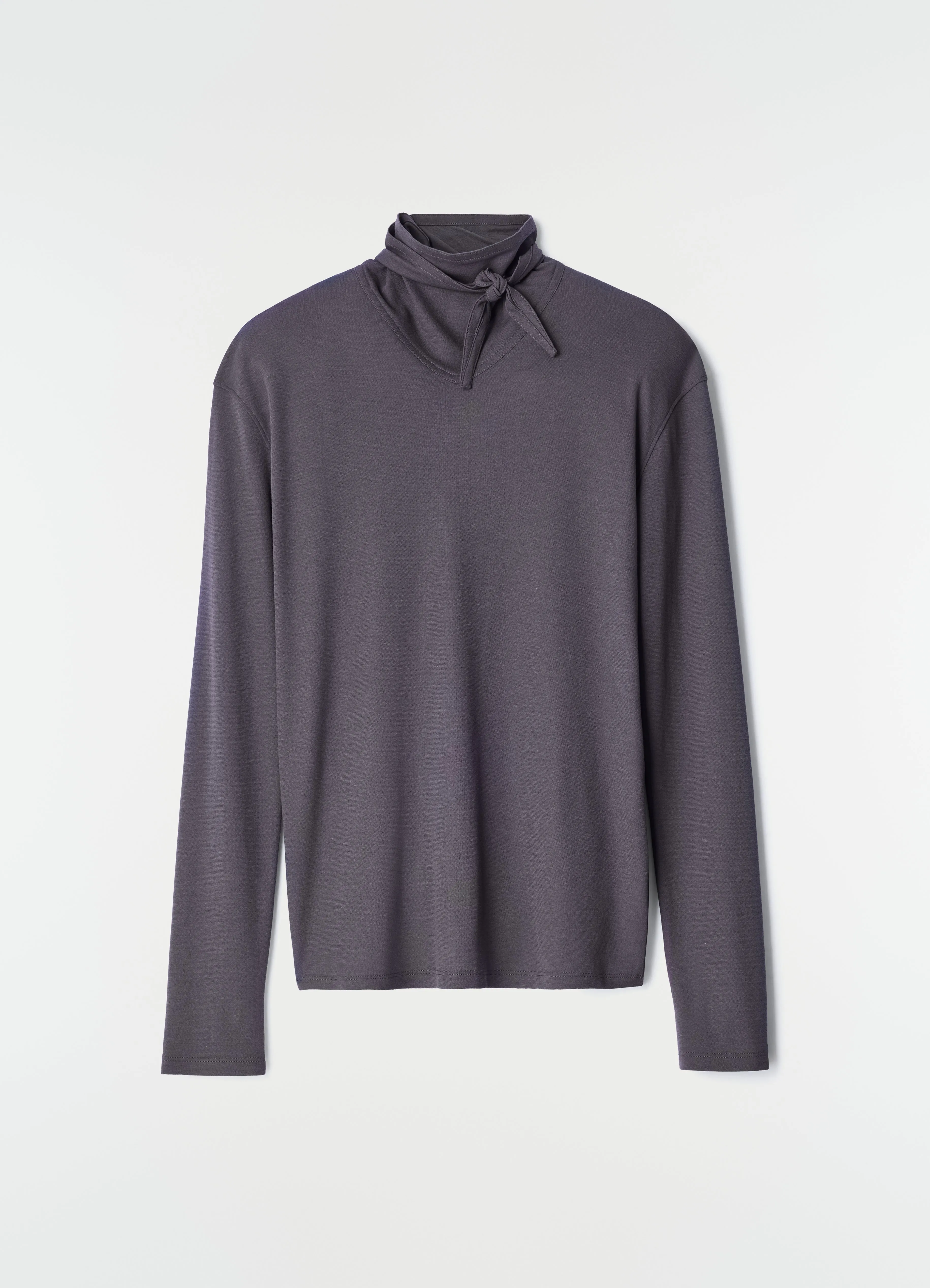 LONG-SLEEVE SCARF TOP IN SILKY JERSEY CREPE sold by Lemaire product image thumbnail 5