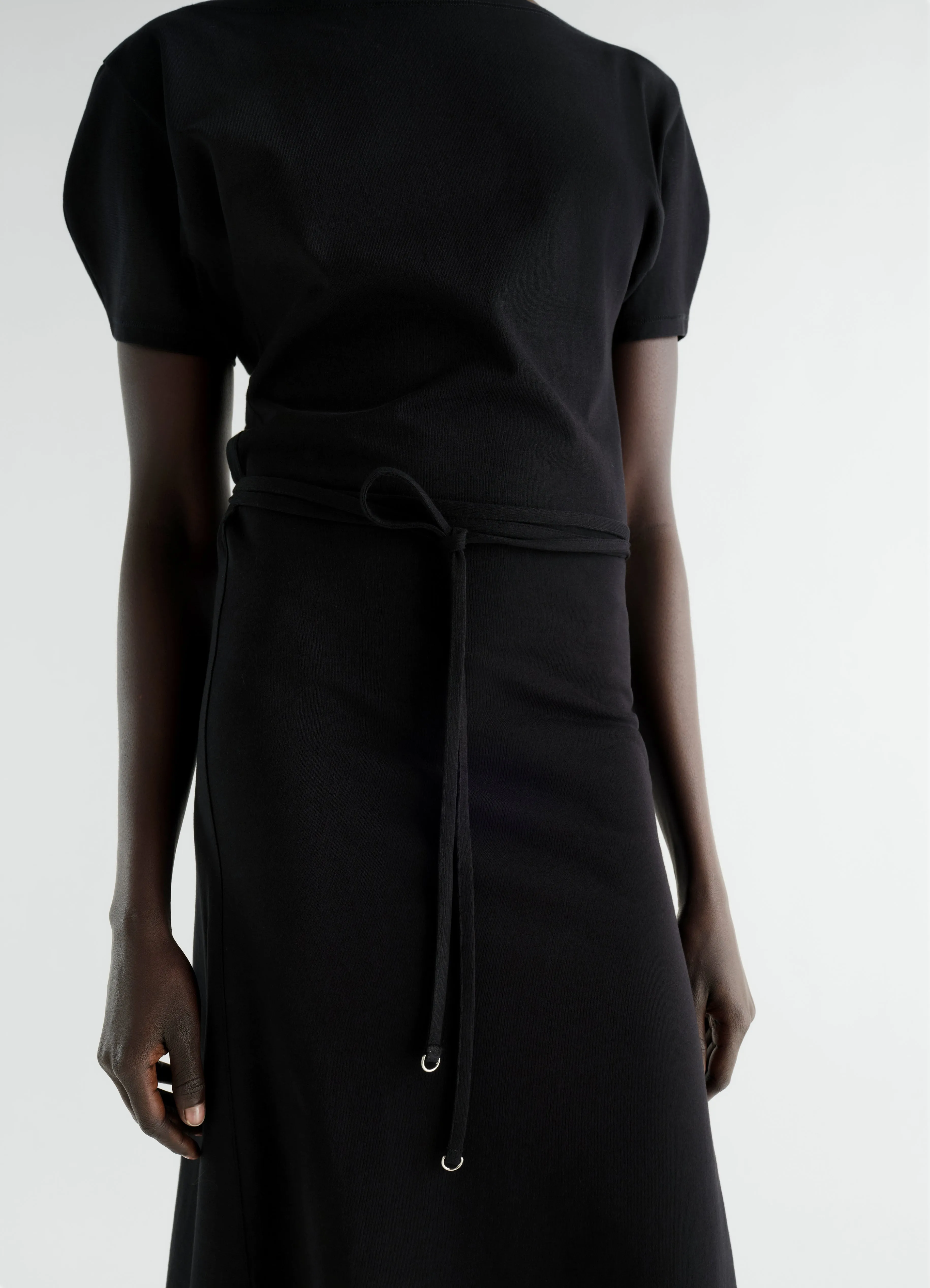 BELTED DRESS IN HEAVY COTTON JERSEY sold by Lemaire product image thumbnail 3