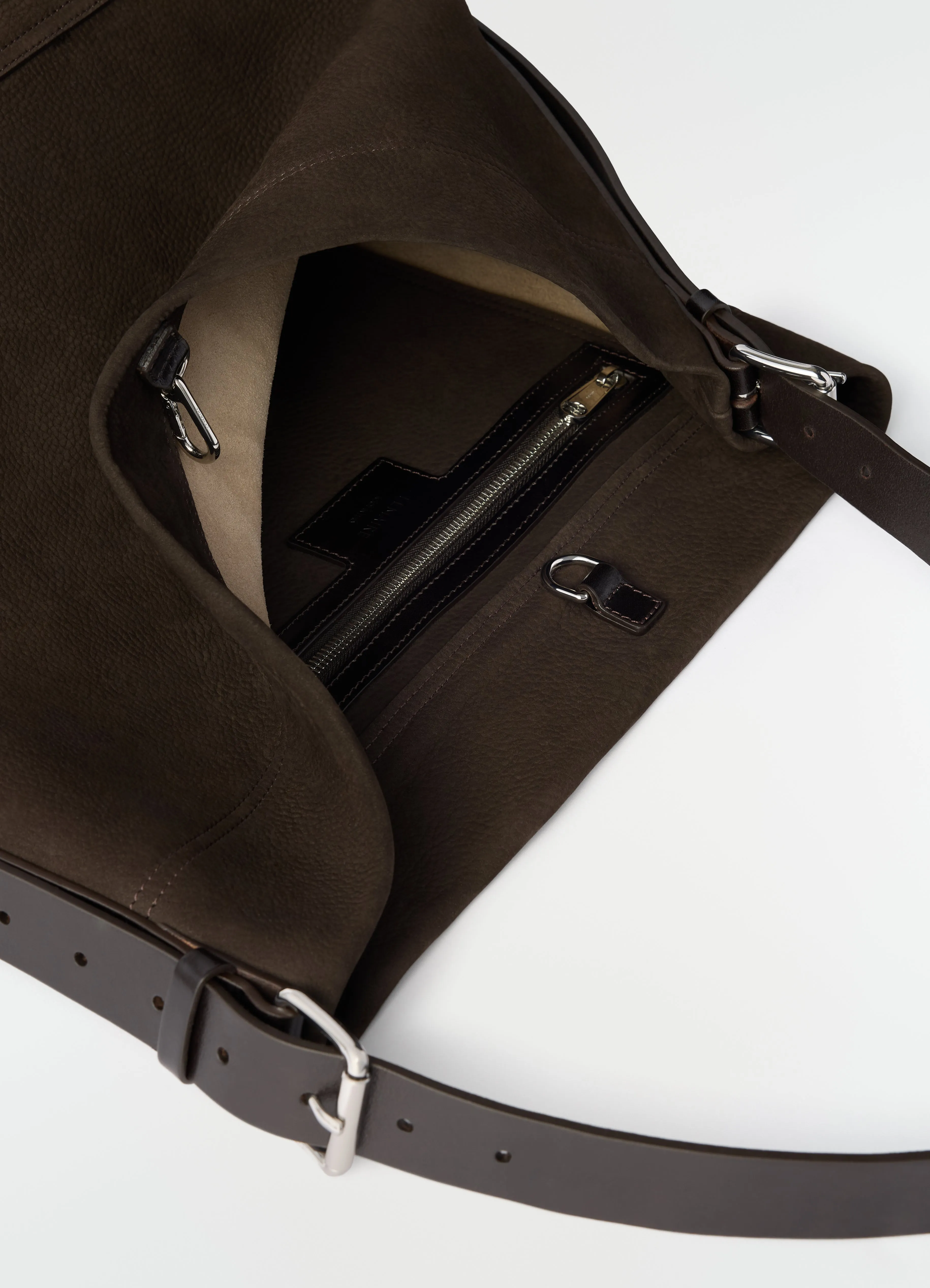 BELTED TOTE BAG IN ALPACA NUBUCK sold by Lemaire product image thumbnail 5