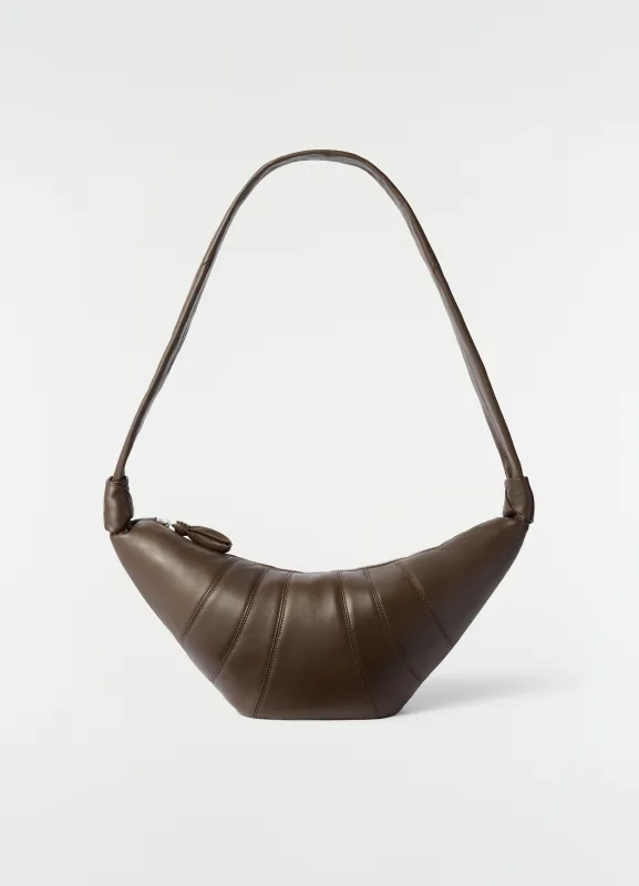 MEDIUM CROISSANT BAG IN LEATHER made by Lemaire