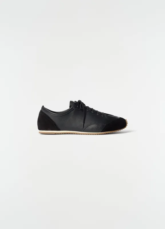 GUMMY GRIPS SNEAKERS IN MIXED LEATHERS made by Lemaire