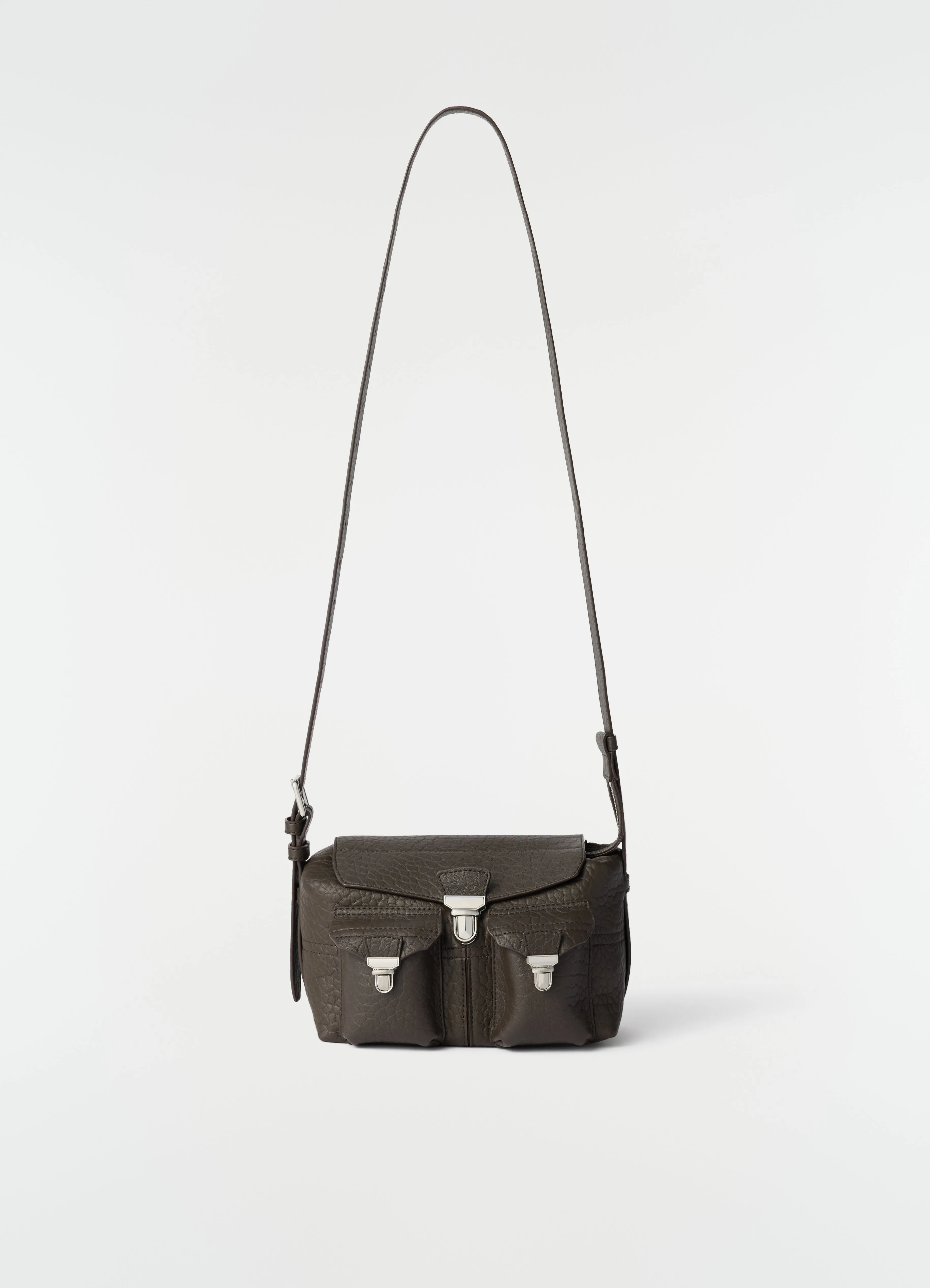 MINI SOFT GEAR BAG IN BUBBLE LAMBSKIN sold by Lemaire