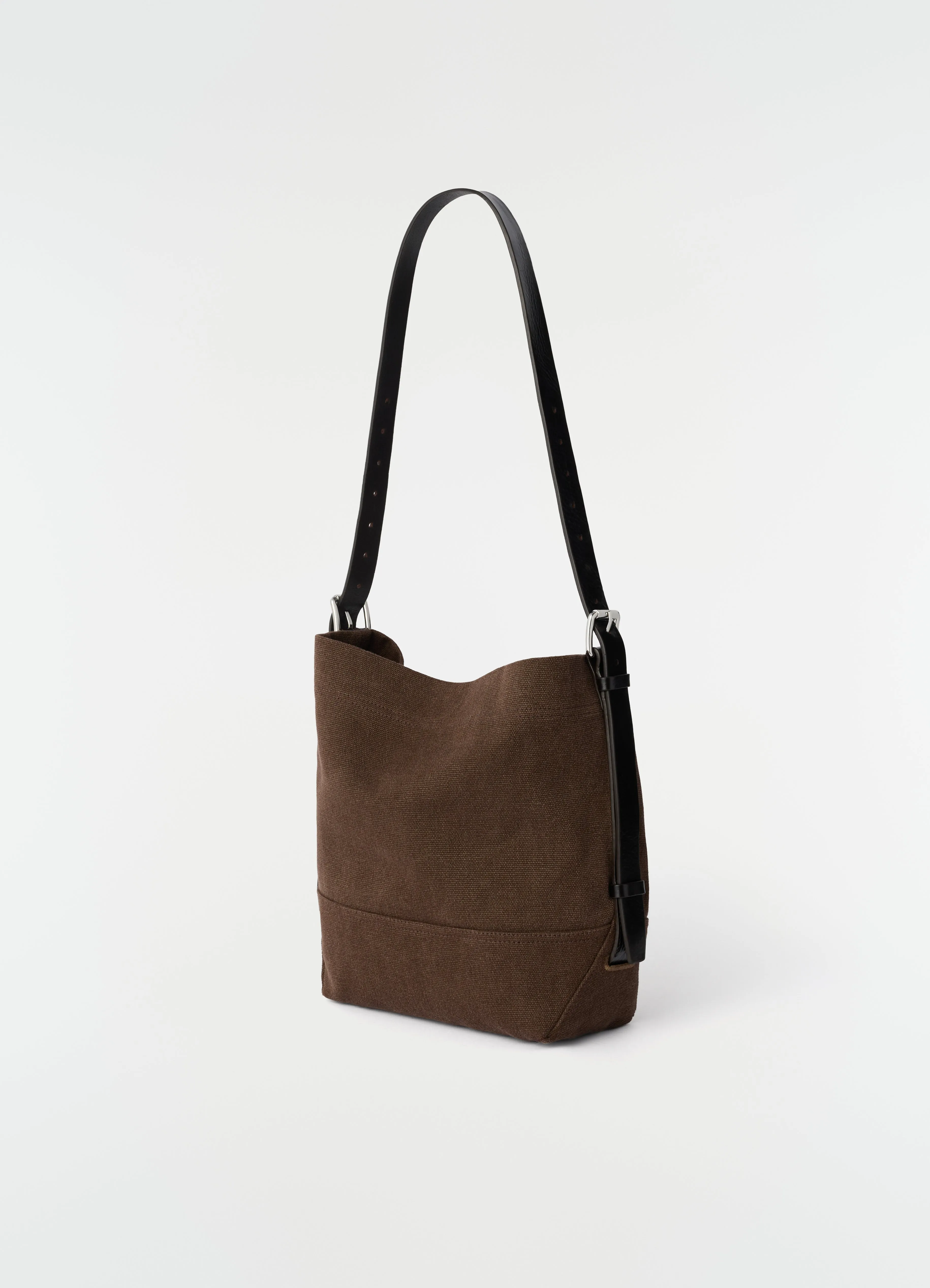 SMALL BELTED TOTE BAG IN HEAVY ECO COTTON CANVAS sold by Lemaire product image thumbnail 4
