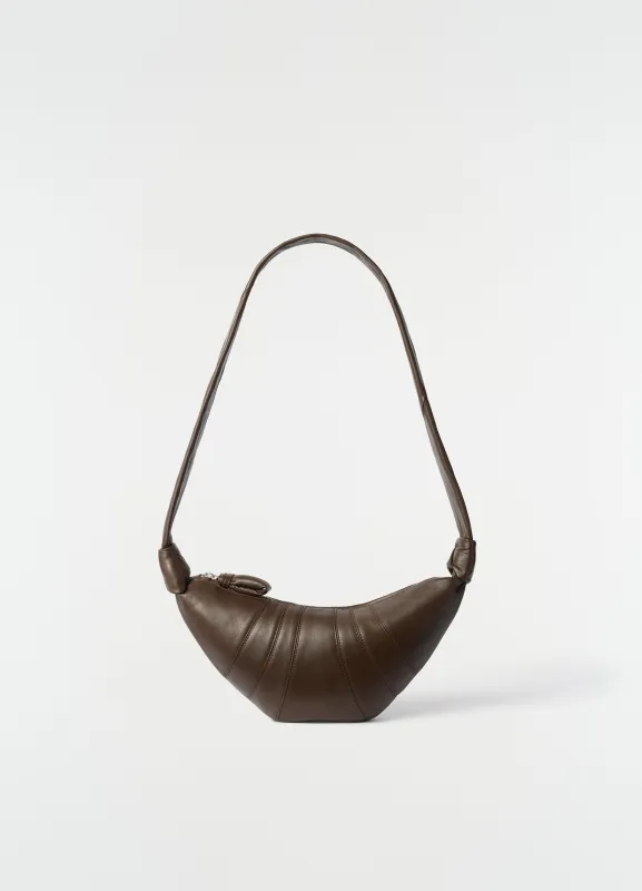 SMALL CROISSANT BAG IN LEATHER made by Lemaire