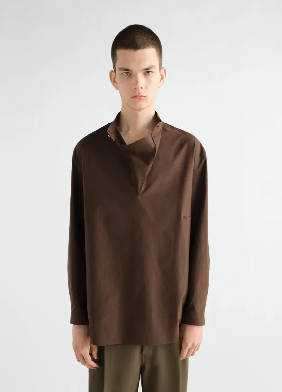 SAILOR TOP IN WASHED COTTON AND SILK BLEND made by Lemaire