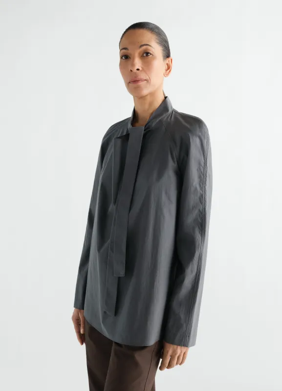 ASCOT BLOUSE IN WASHED COTTON SILK made by Lemaire