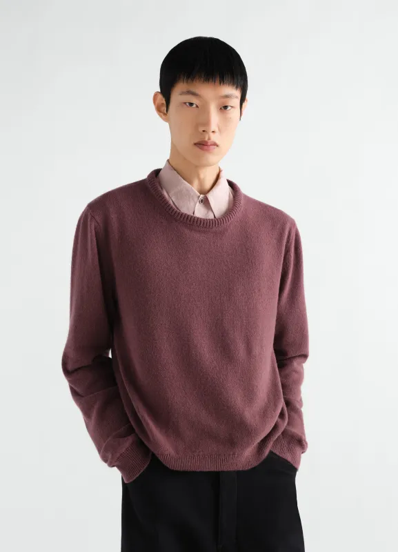CREW-NECK SWEATER IN ALPACA WOOL BLEND made by Lemaire