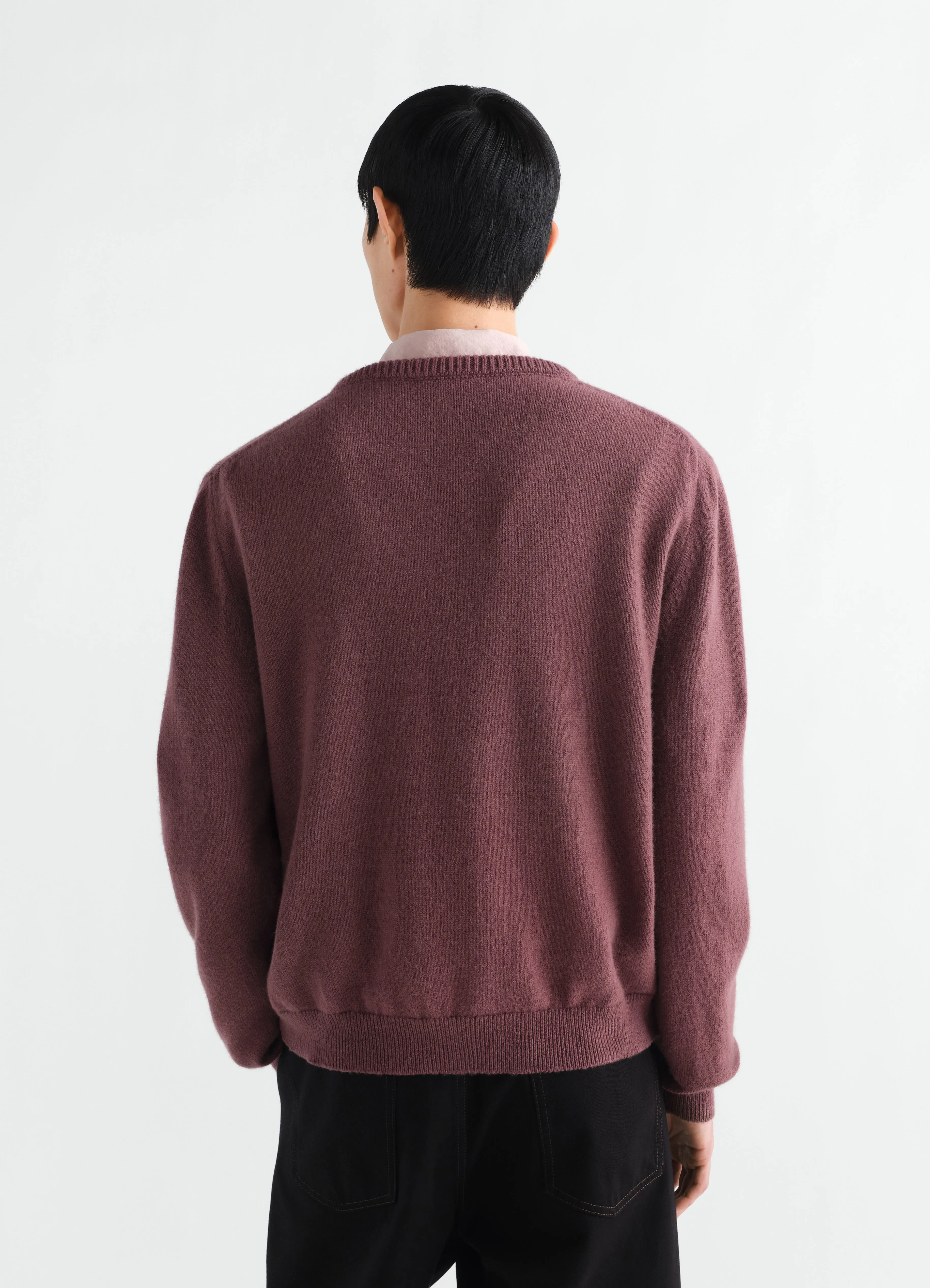 CREW-NECK SWEATER IN ALPACA WOOL BLEND sold by Lemaire product image thumbnail 5