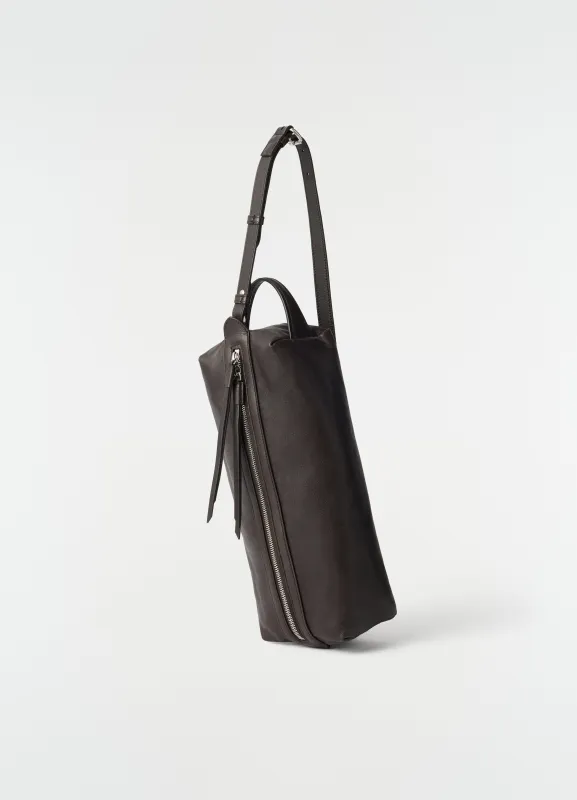 CARE SLINGBAG IN SOFT NAPPA LAMBSKIN LEATHER made by Lemaire