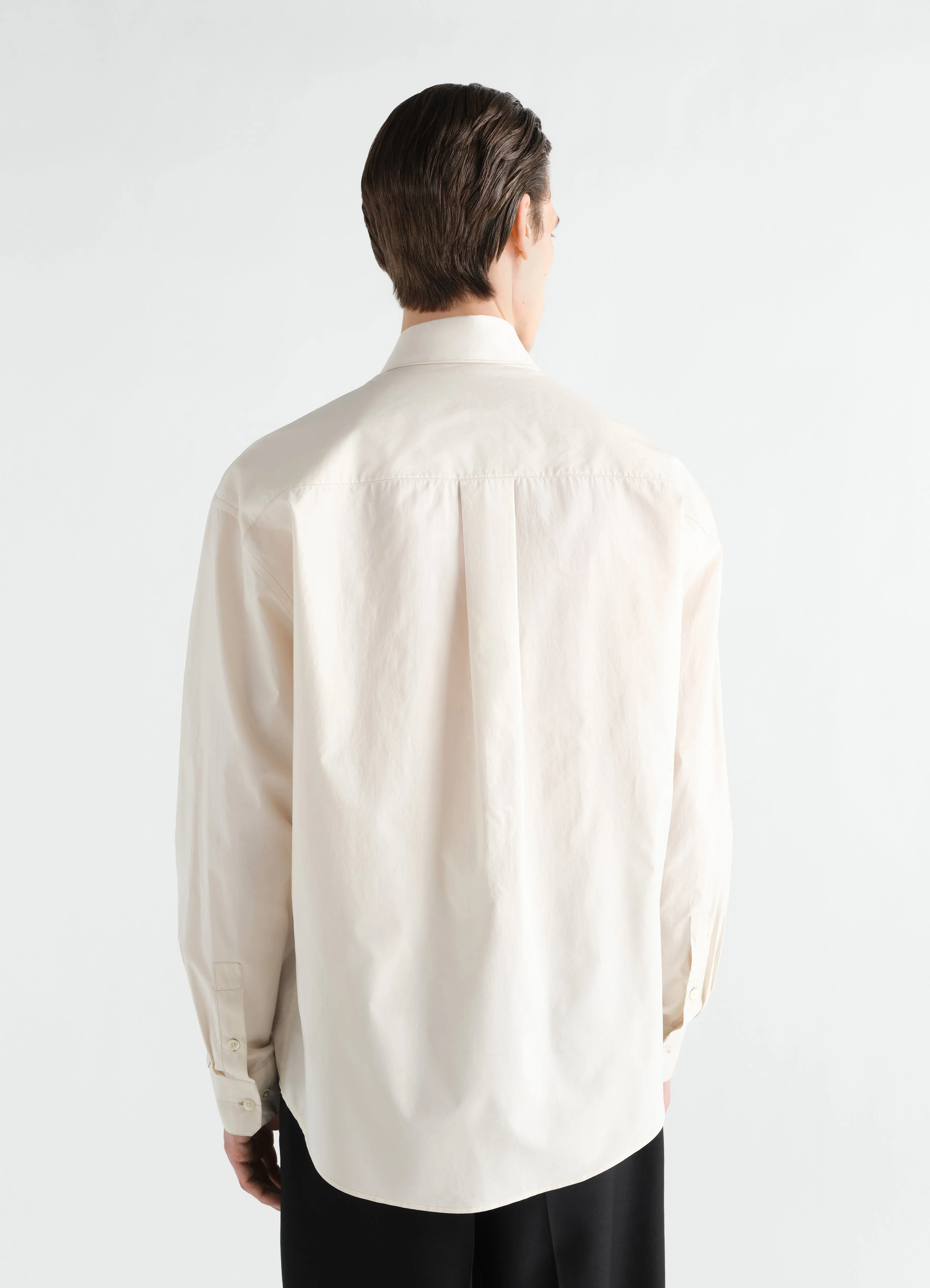REGULAR SHIRT IN WASHED COTTON SILK sold by Lemaire product image thumbnail 5