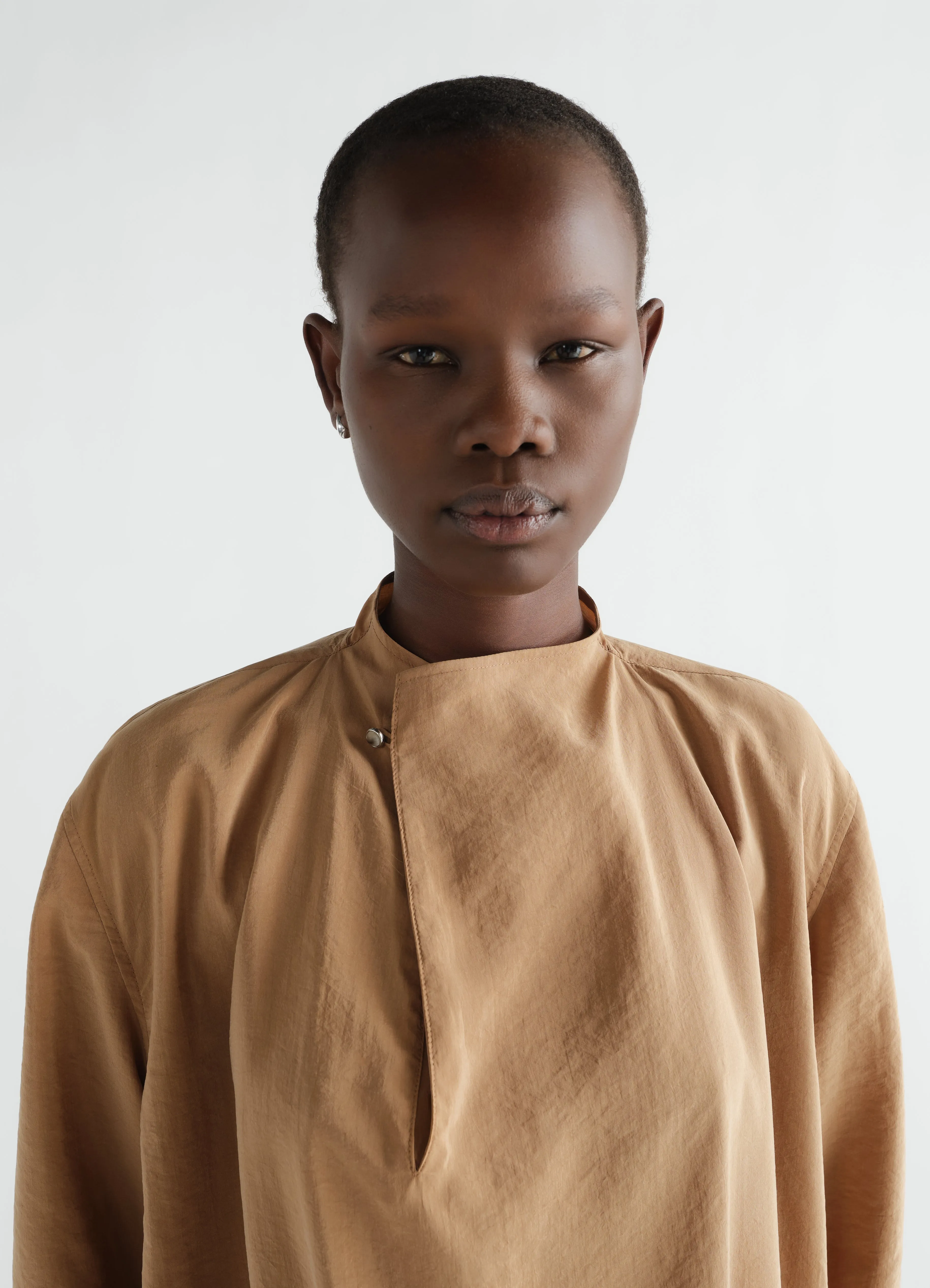 SOFT-COLLAR DRESS IN DRY SILK sold by Lemaire product image thumbnail 2