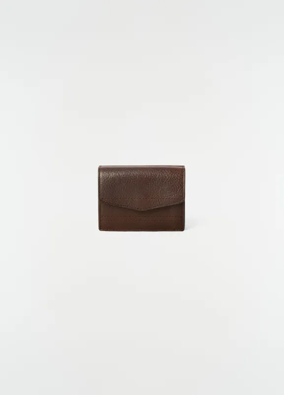 GEAR TRIFOLD WALLET IN LEATHER made by Lemaire