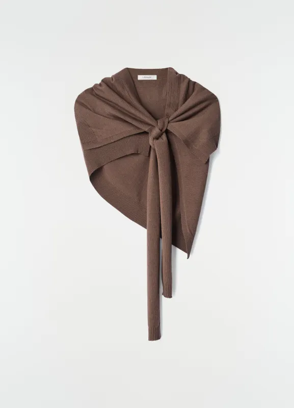 TROMPE L'OEIL SCARF IN MERINO BLEND made by Lemaire