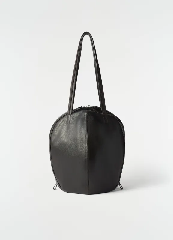HELMET HOBO BAG IN GRAINED PAPER LEATHER made by Lemaire
