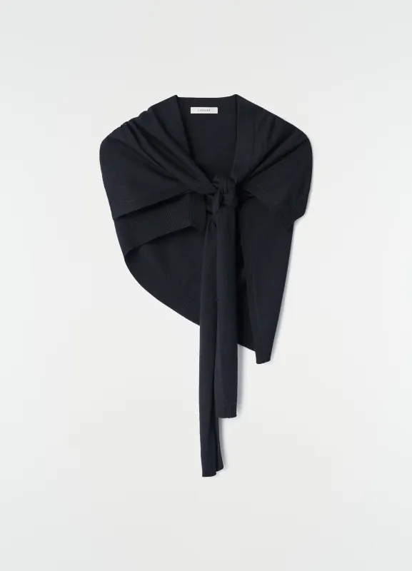 TROMPE L'OEIL SCARF IN MERINO BLEND made by Lemaire