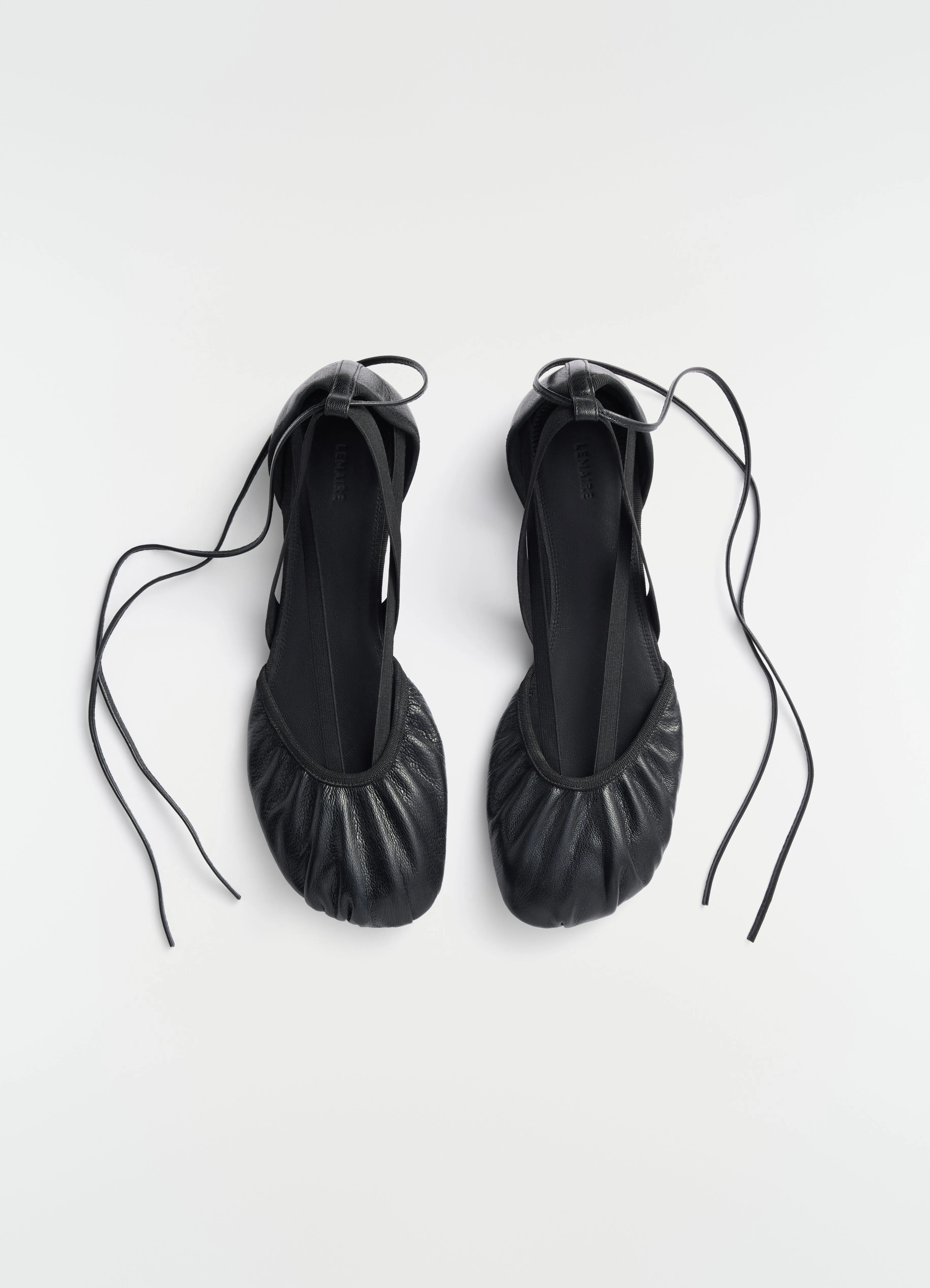 FLAT PEDILLE BALLERINAS IN GOAT LEATHER sold by Lemaire product image thumbnail 5
