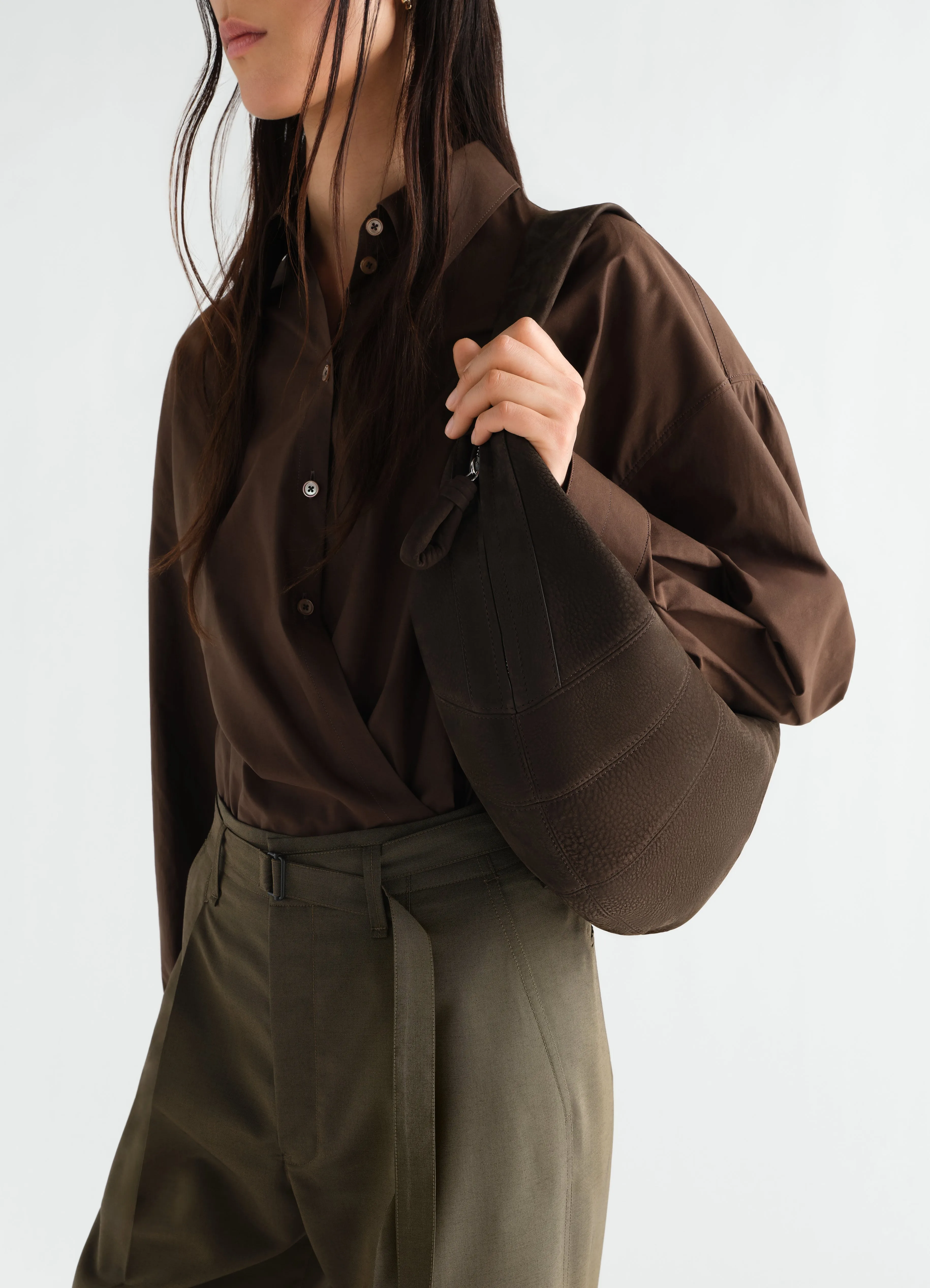 FORTUNE CROISSANT BAG IN ALPACA NUBUCK sold by Lemaire product image thumbnail 2