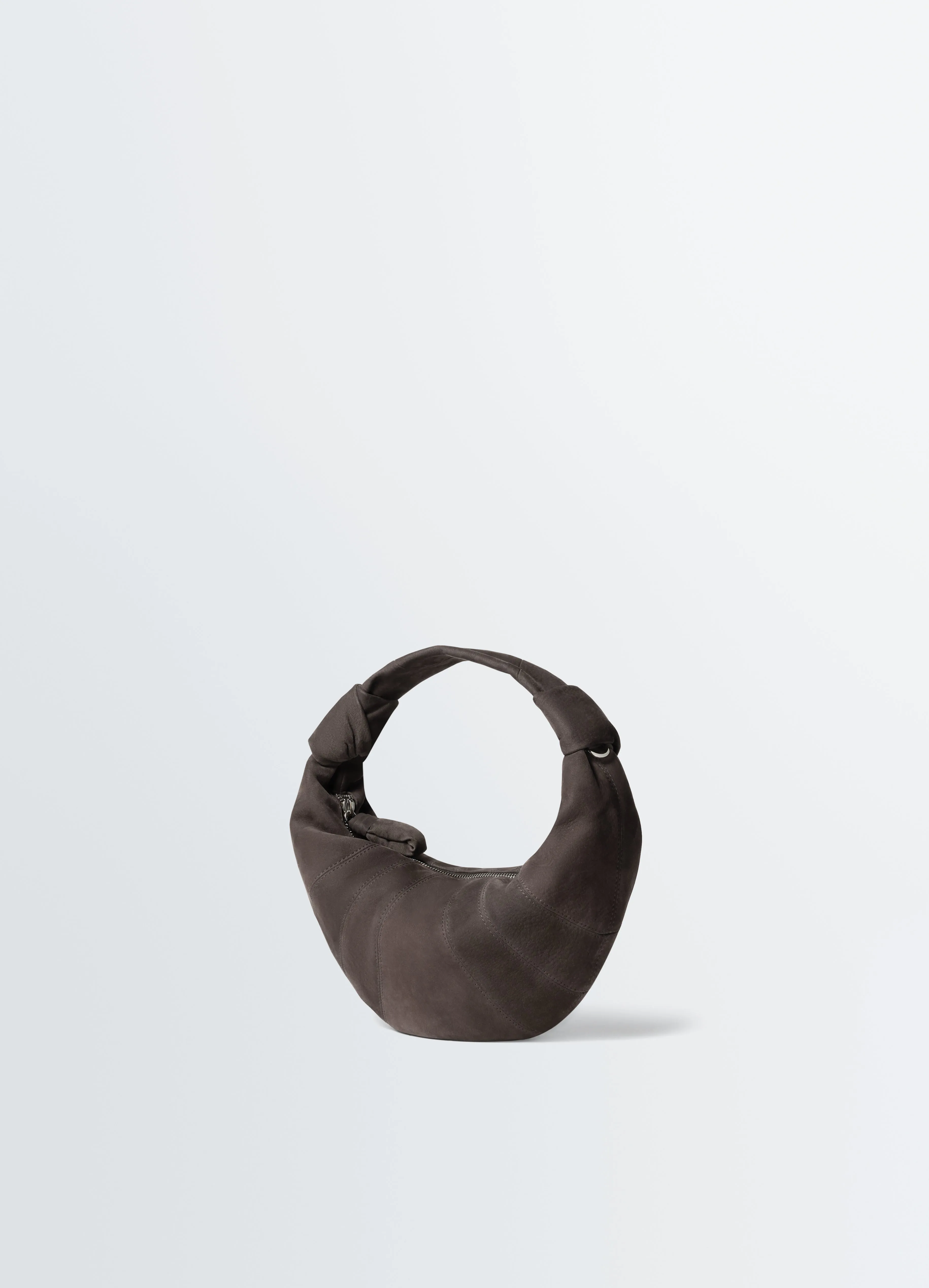 MINI FORTUNE CROISSANT BAG IN ALPACA NUBUCK sold by Lemaire product image thumbnail 3