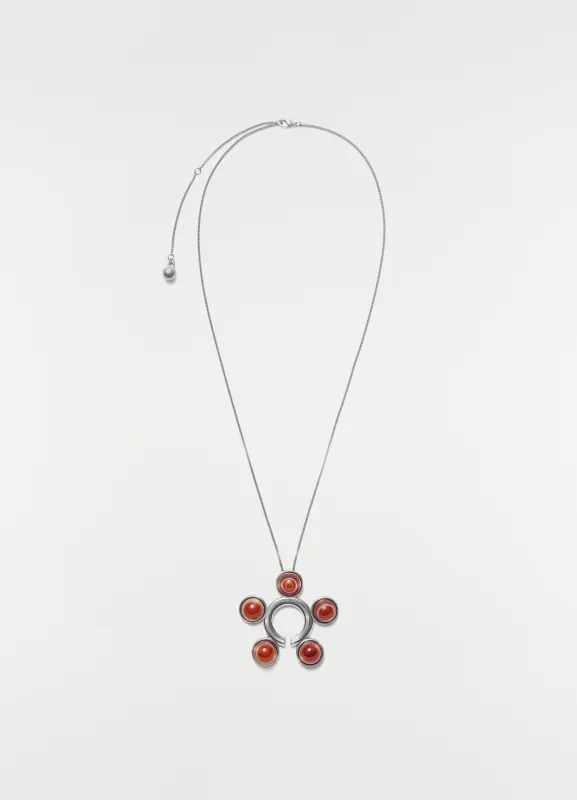 GARMENT JEWEL & NECKLACE IN BRASS made by Lemaire