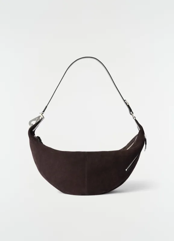 QUIVER CLIP BAG IN SUEDE LEATHER made by Lemaire
