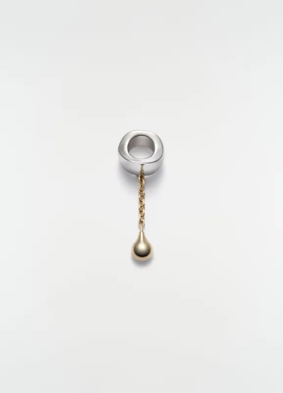 SCARF CHARM GARMENT JEWEL IN BRASS made by Lemaire