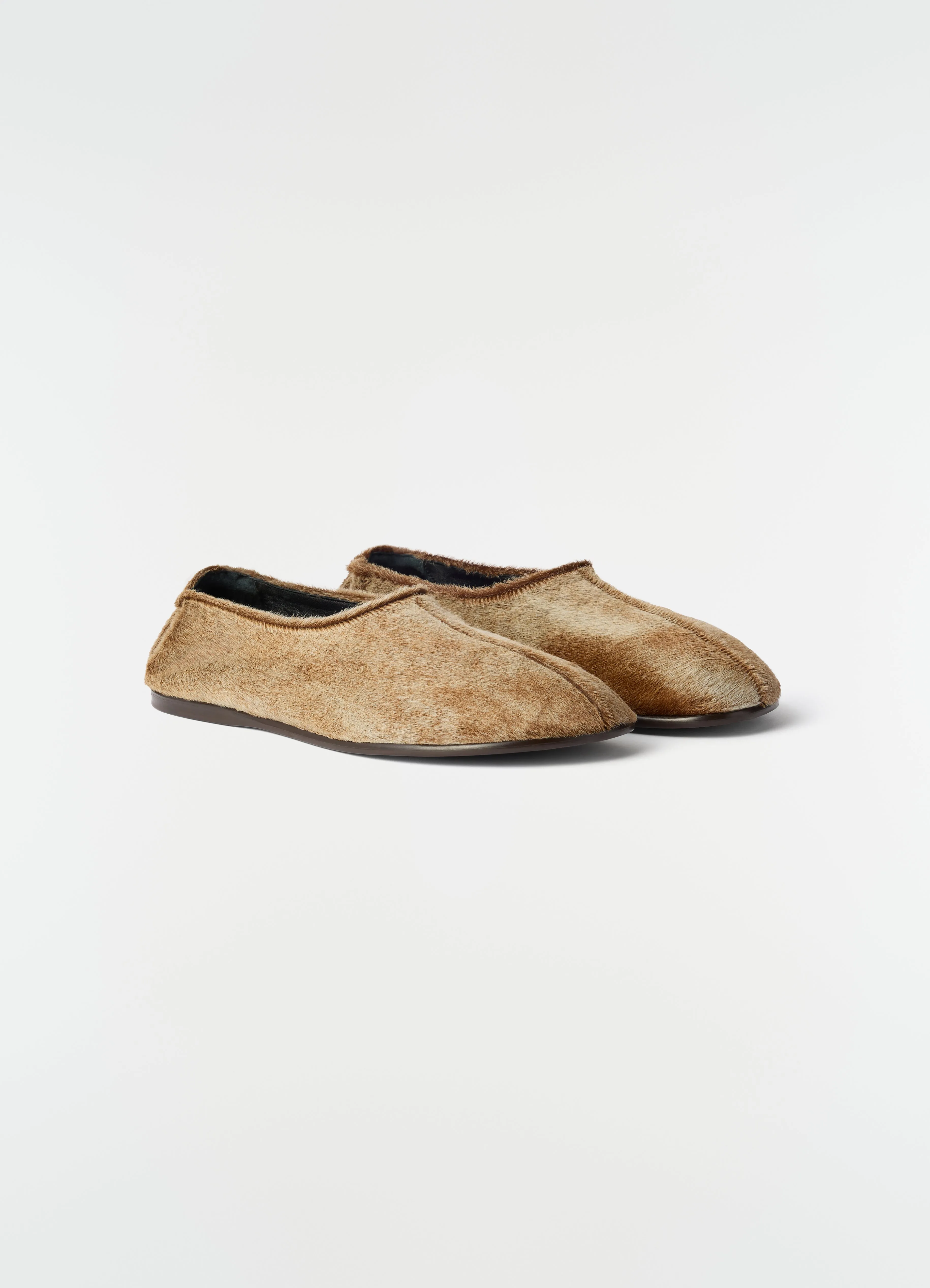 SOCK SLIP-ONS IN NATURAL PONY-STYLE LEATHER sold by Lemaire product image thumbnail 4