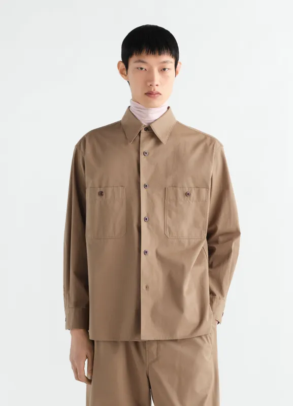TWO-POCKET SHIRT IN LIGHT COTTON TWILL made by Lemaire