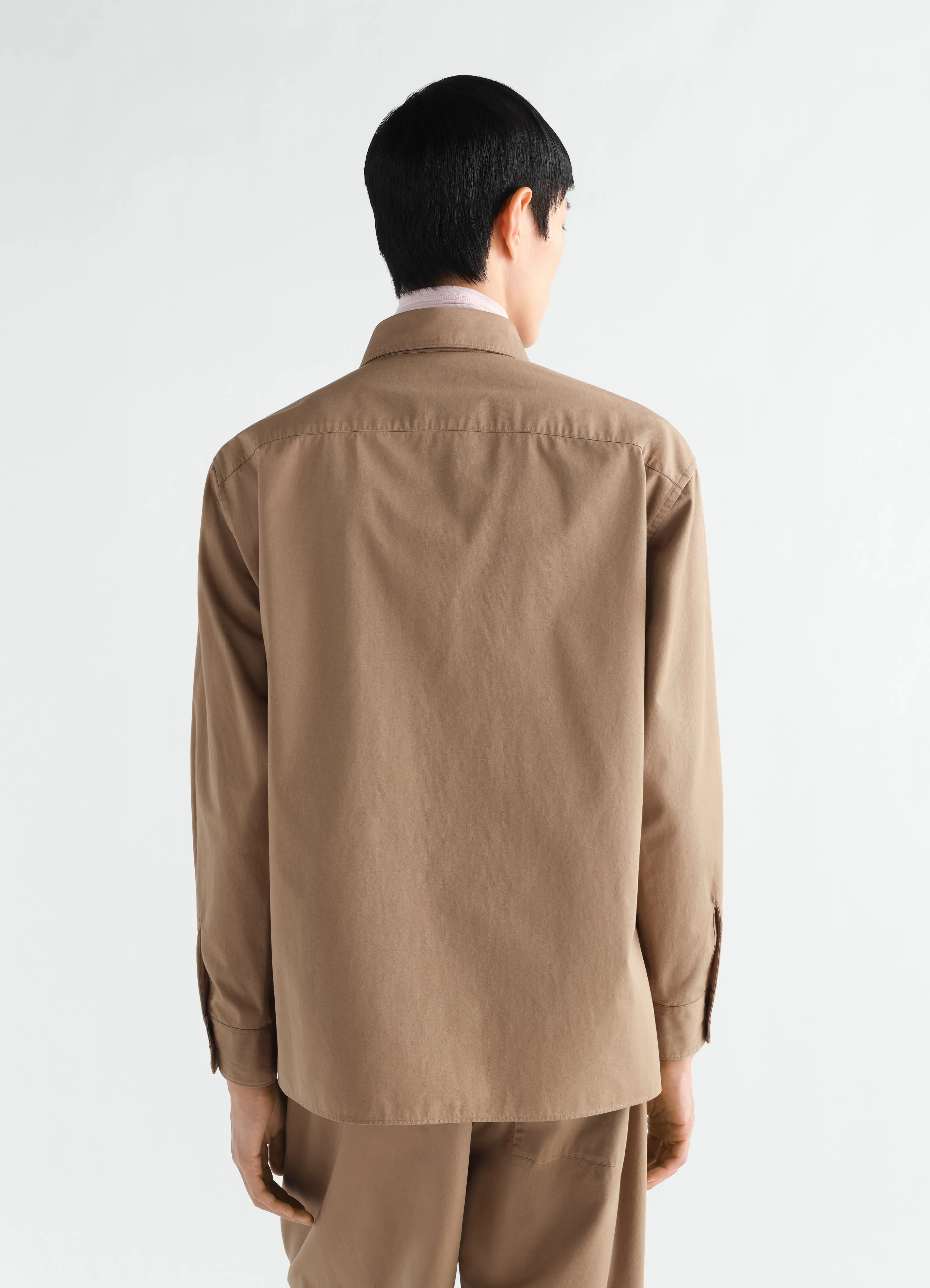 TWO-POCKET SHIRT IN LIGHT COTTON TWILL sold by Lemaire product image thumbnail 5