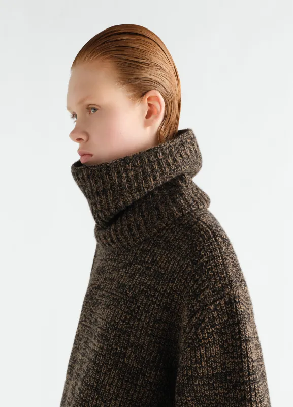 NECK WARMER IN ALPACA AND YAK WOOL BLEND made by Lemaire