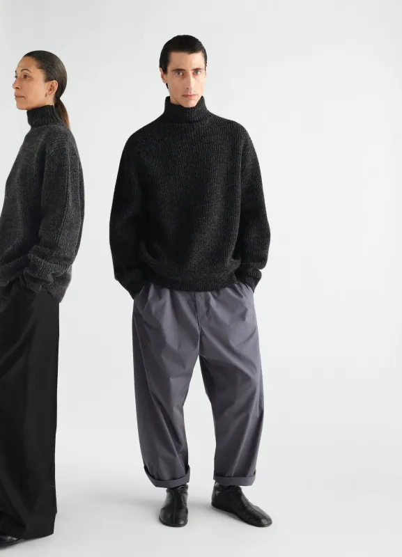 HIGH NECK SWEATER IN YAK ALPACA made by Lemaire