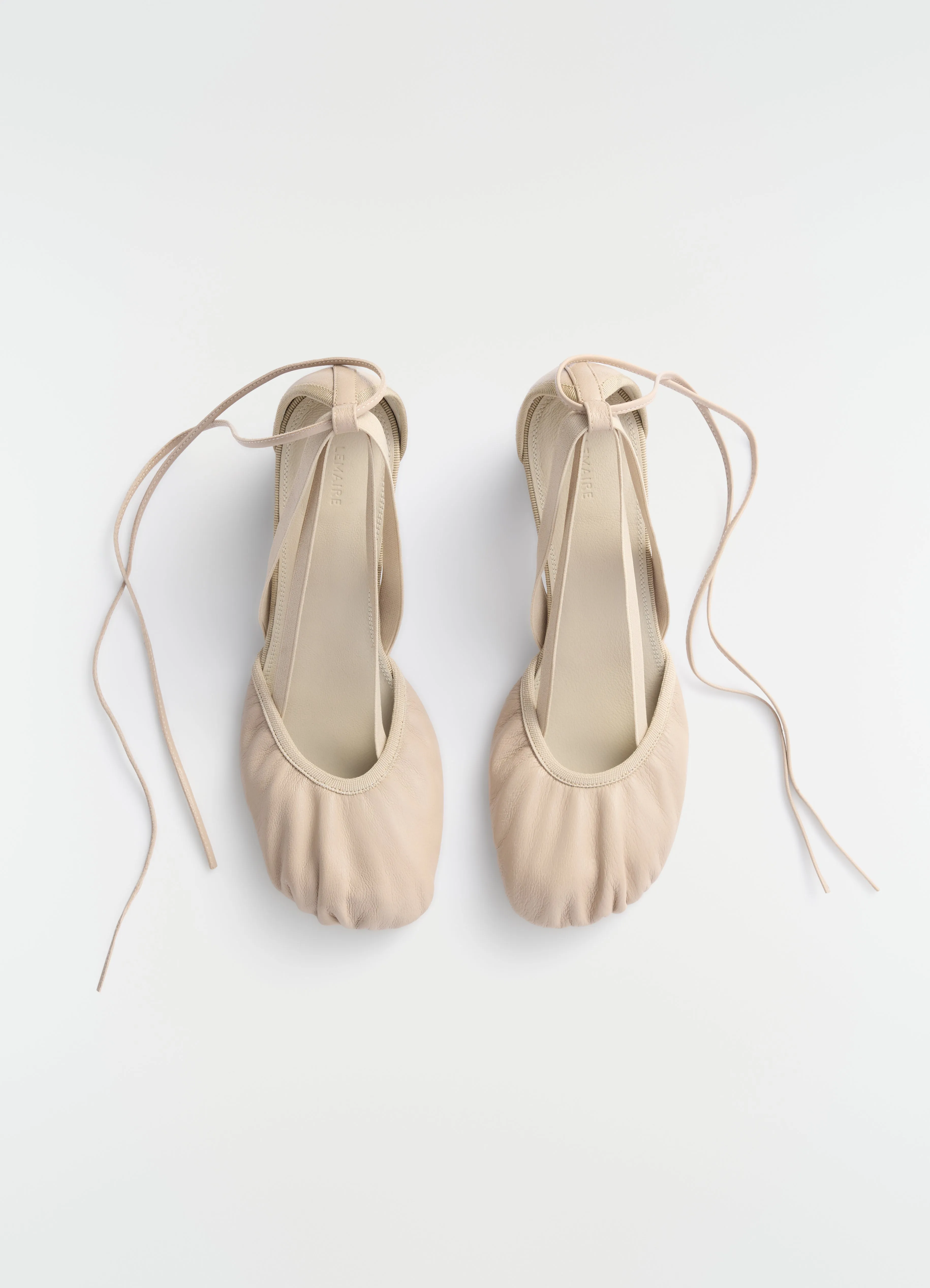 55 MM PEDILLE HEELED BALLERINAS IN GOAT LEATHER sold by Lemaire product image thumbnail 5
