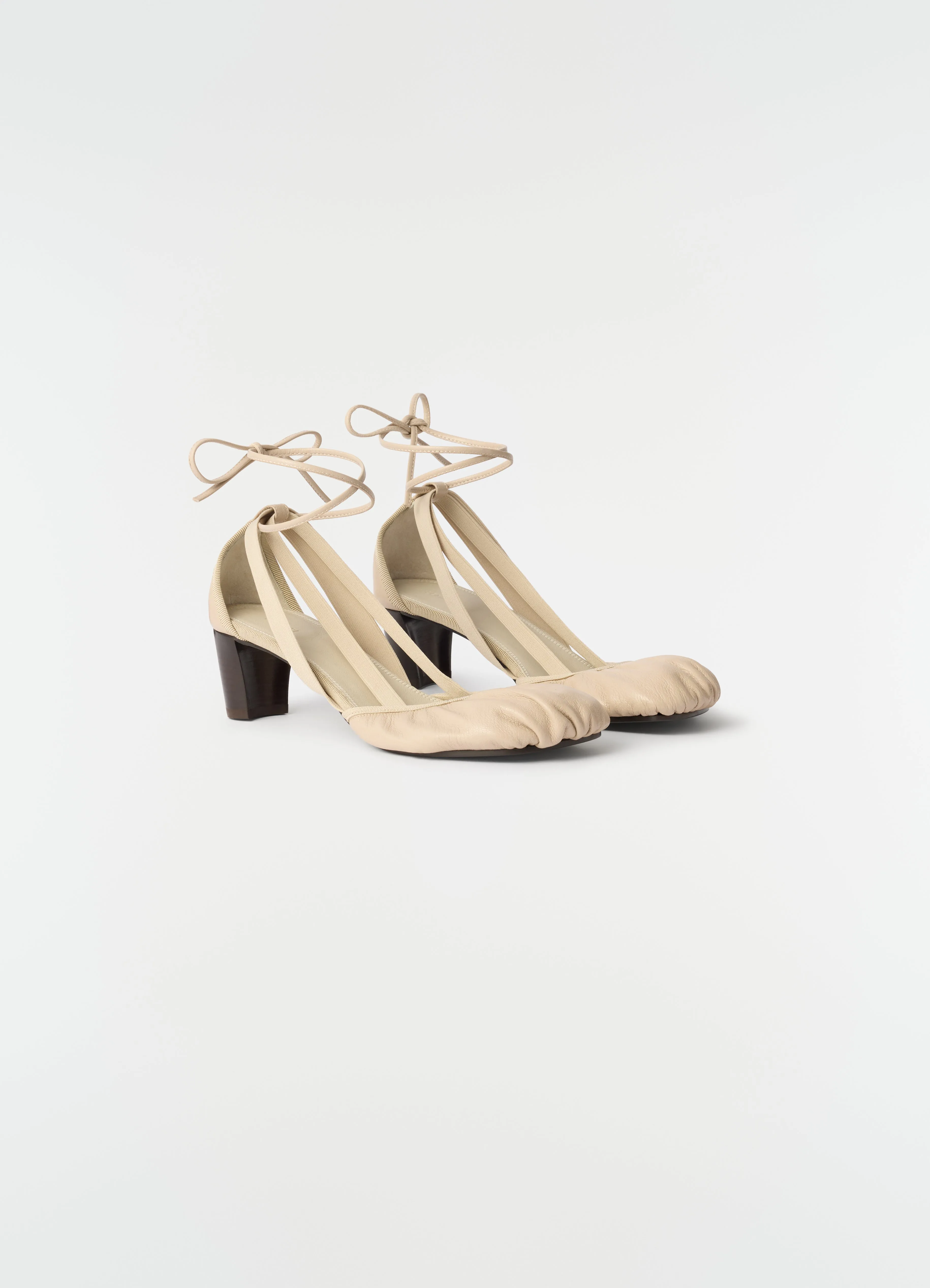 55 MM PEDILLE HEELED BALLERINAS IN GOAT LEATHER sold by Lemaire product image thumbnail 4