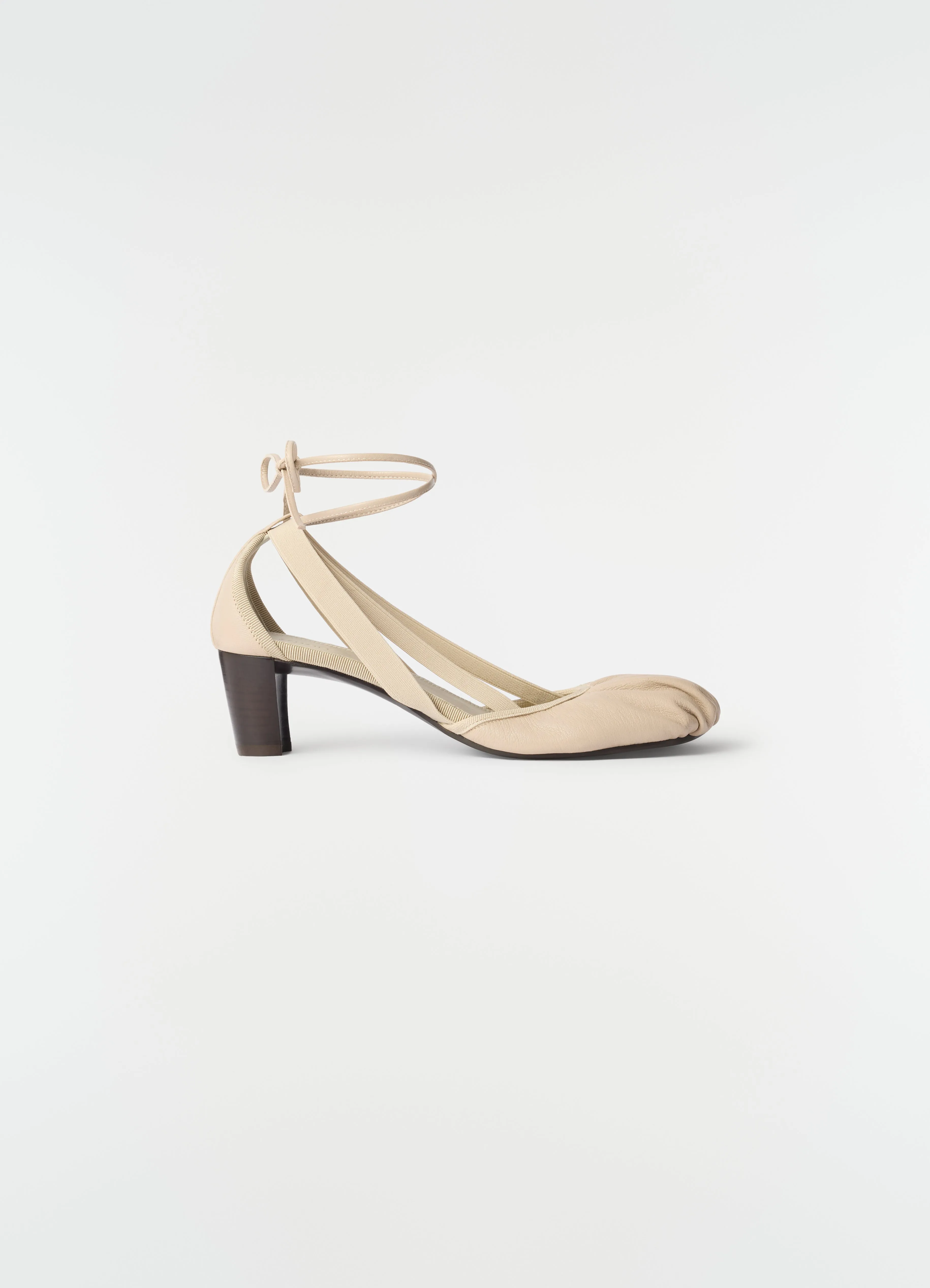 55 MM PEDILLE HEELED BALLERINAS IN GOAT LEATHER sold by Lemaire
